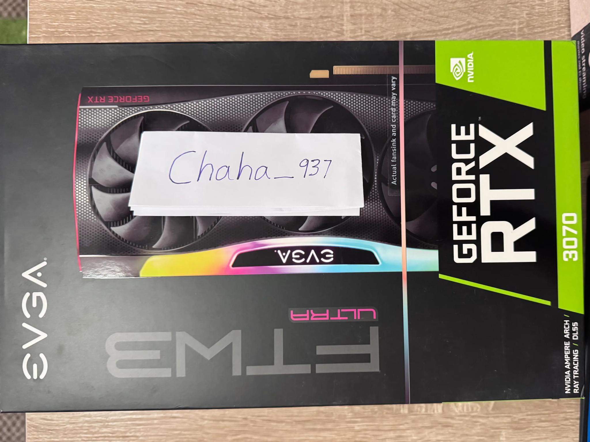 EVGA FTW3 NVIDIA RTX 3070