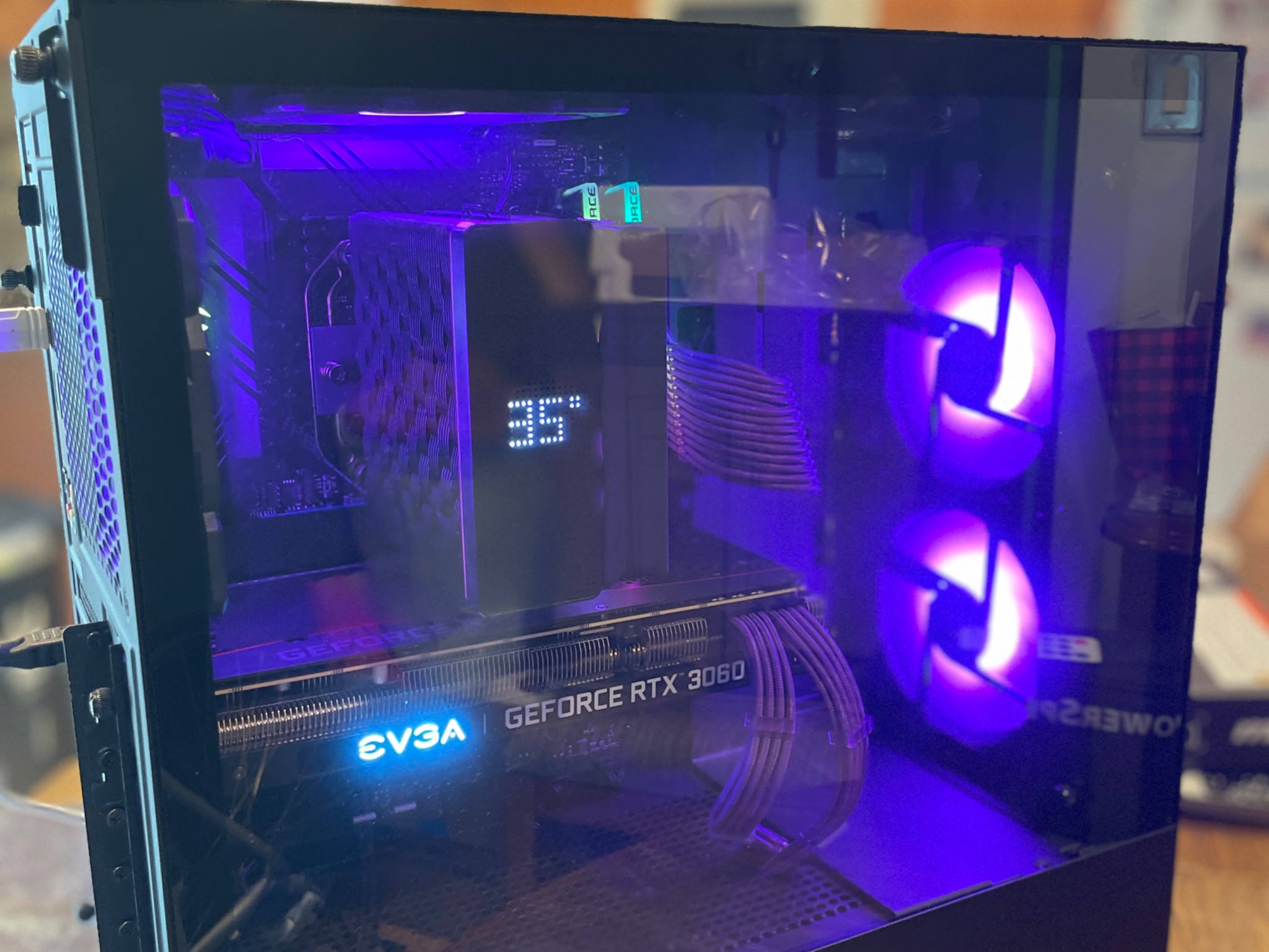 👑👑MIDNIGHT ROYALE👑👑”unleash the fusion of Dark shadow and royalty” with RTX 3060 Ti