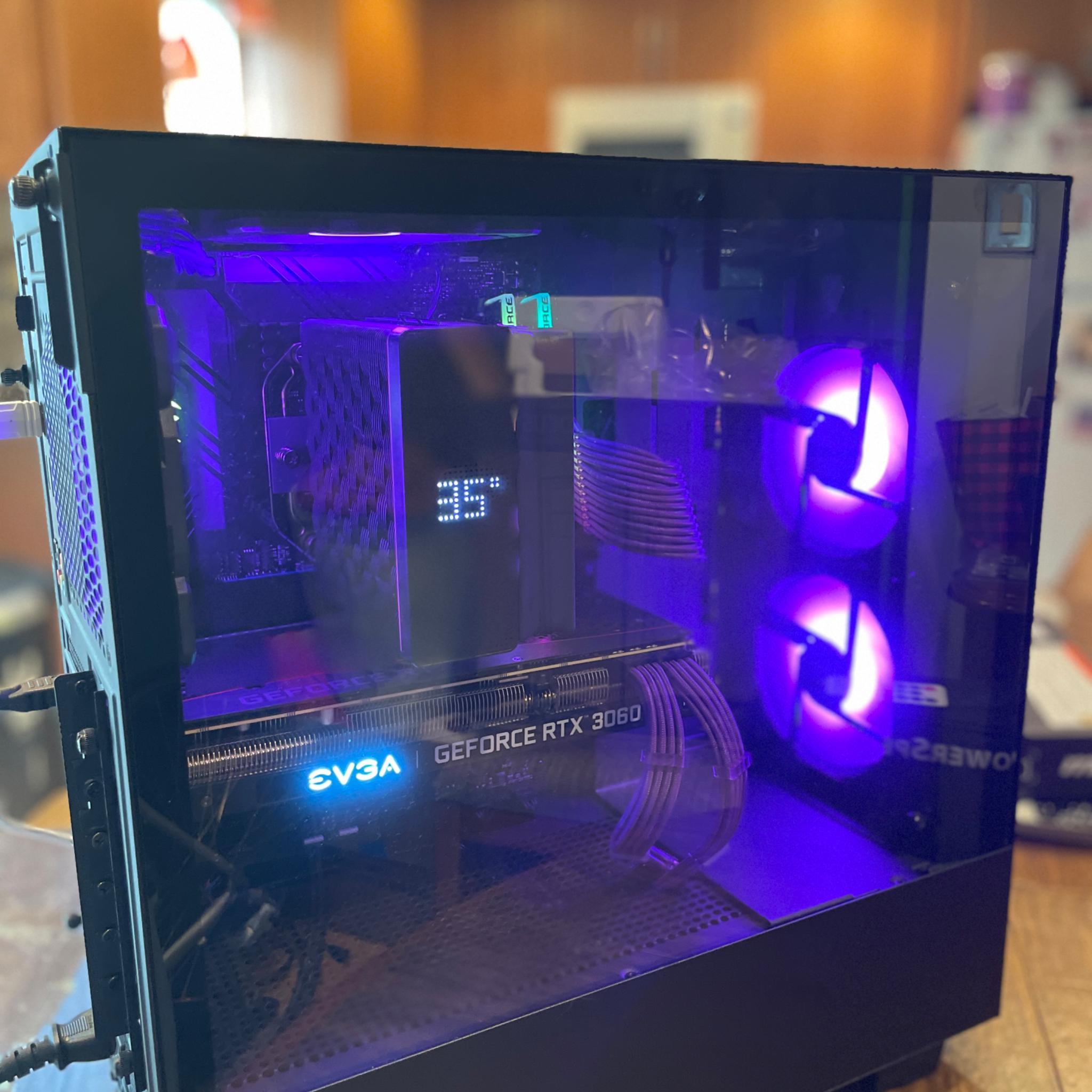 👑👑MIDNIGHT ROYALE👑👑”unleash the fusion of Dark shadow and royalty” with RTX 3060 Ti