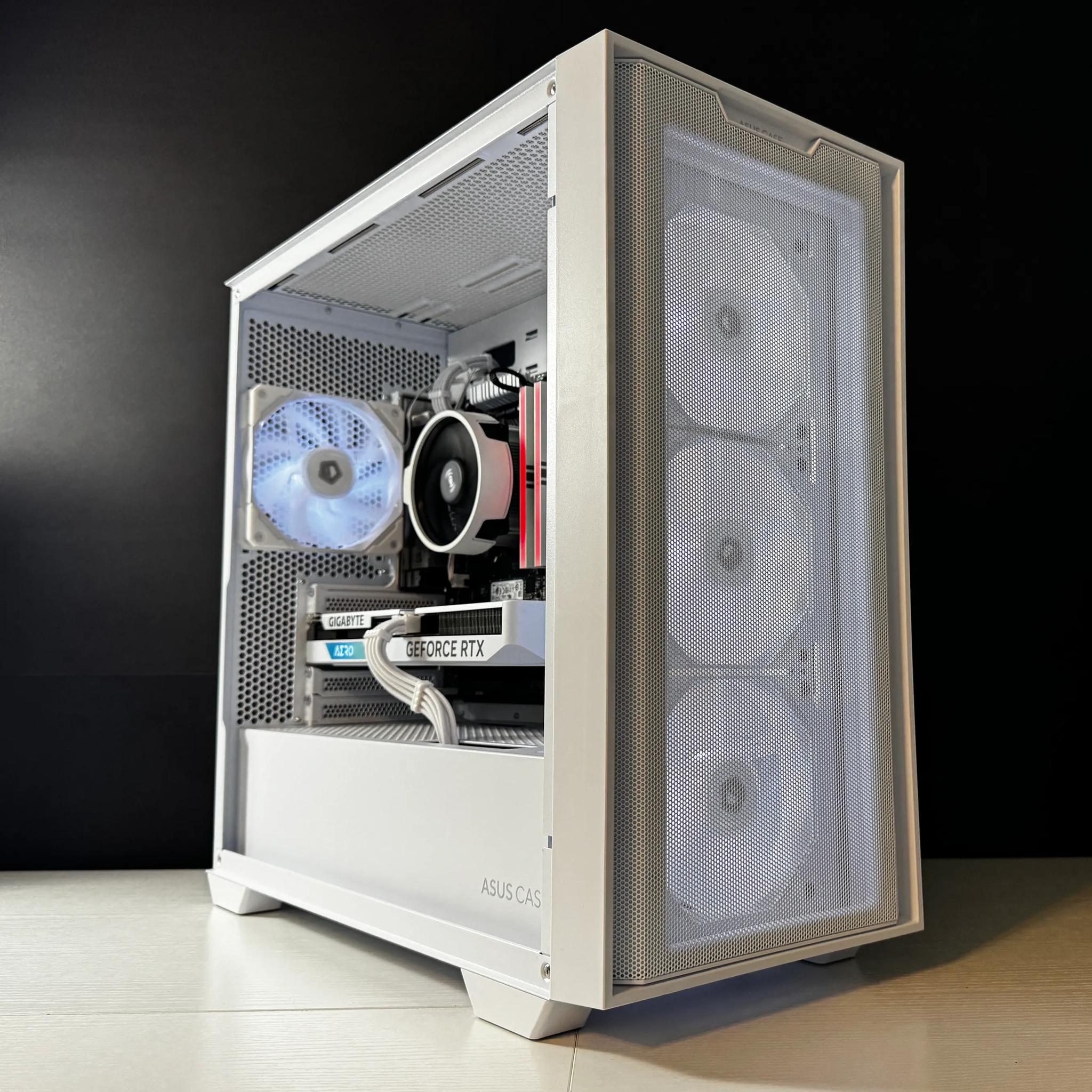 🧊FROST🧊 Gaming PC | AMD Ryzen 5 3600 | 16GB DDR4 | RTX 4060 | 1TB m.2 SSD | Win11 PRO | Wi-Fi