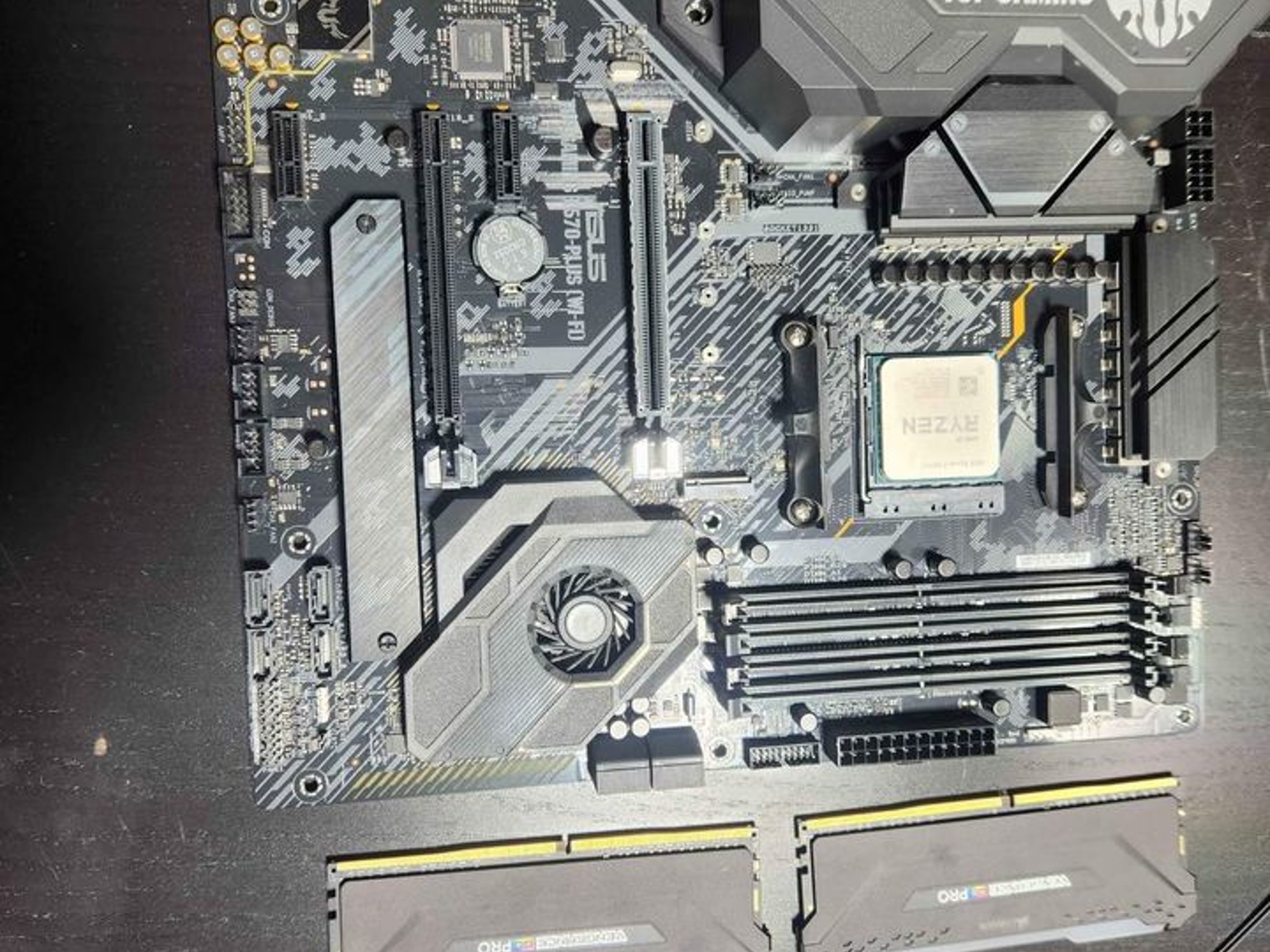 Mother board /CPU/ COMBO great condition. Ryzen 7 5800x/Mobo Asus X570-Plus wifi