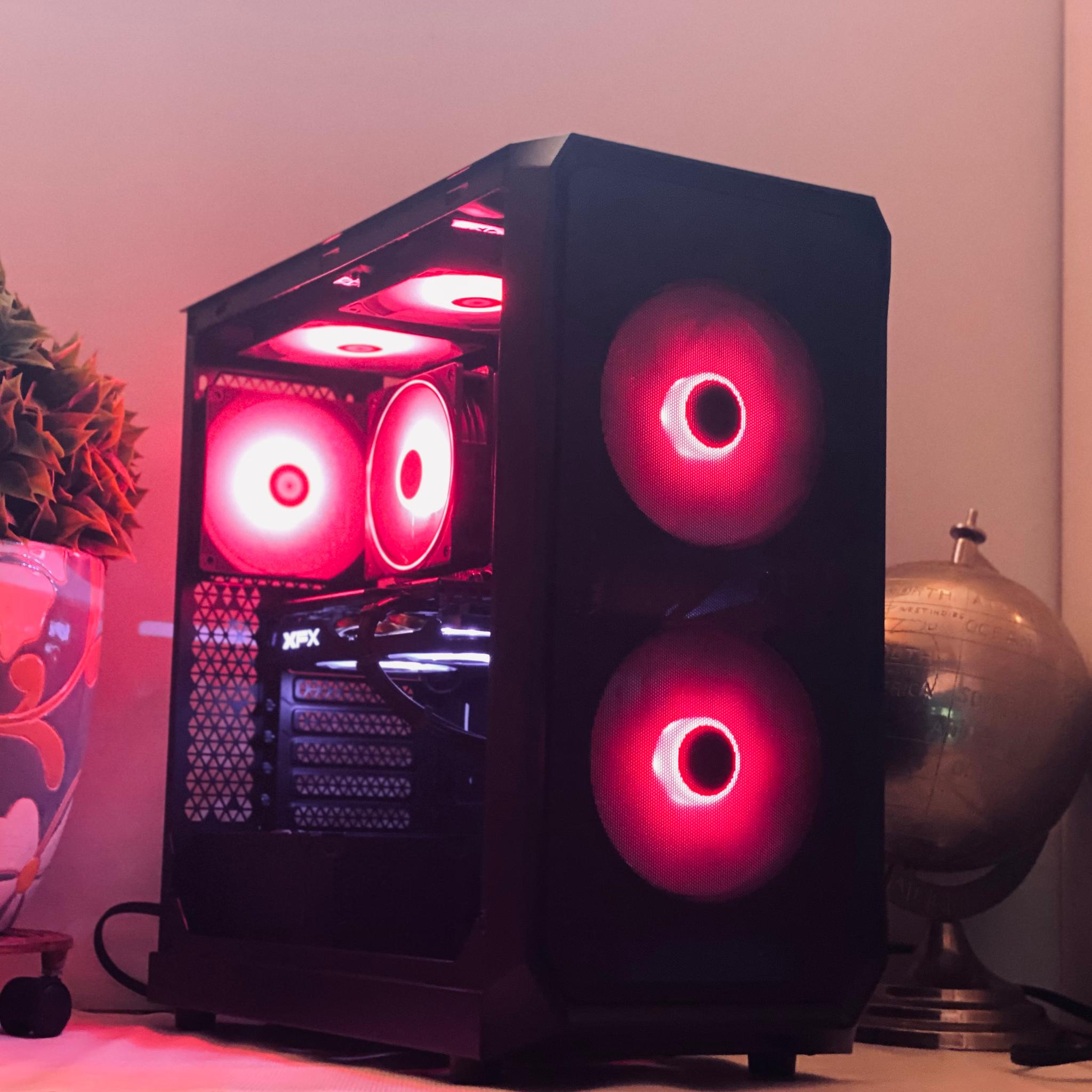 ⚫️1080p Gaming pc ⚡️| Intel Core I57600 |XFX RX 470 4GB| 16GB DDR4 RAM|  800GB SSD| Windows 11 PRO