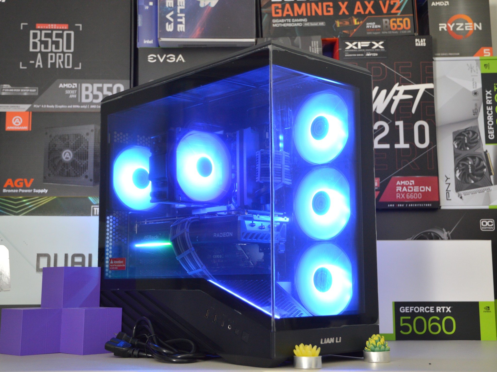 ⚫⚫ | RX 9070 16GB | RYZEN 7 7700X | 16 GB DDR5 RAM | 1TB NVME SSD | Royal Knight |