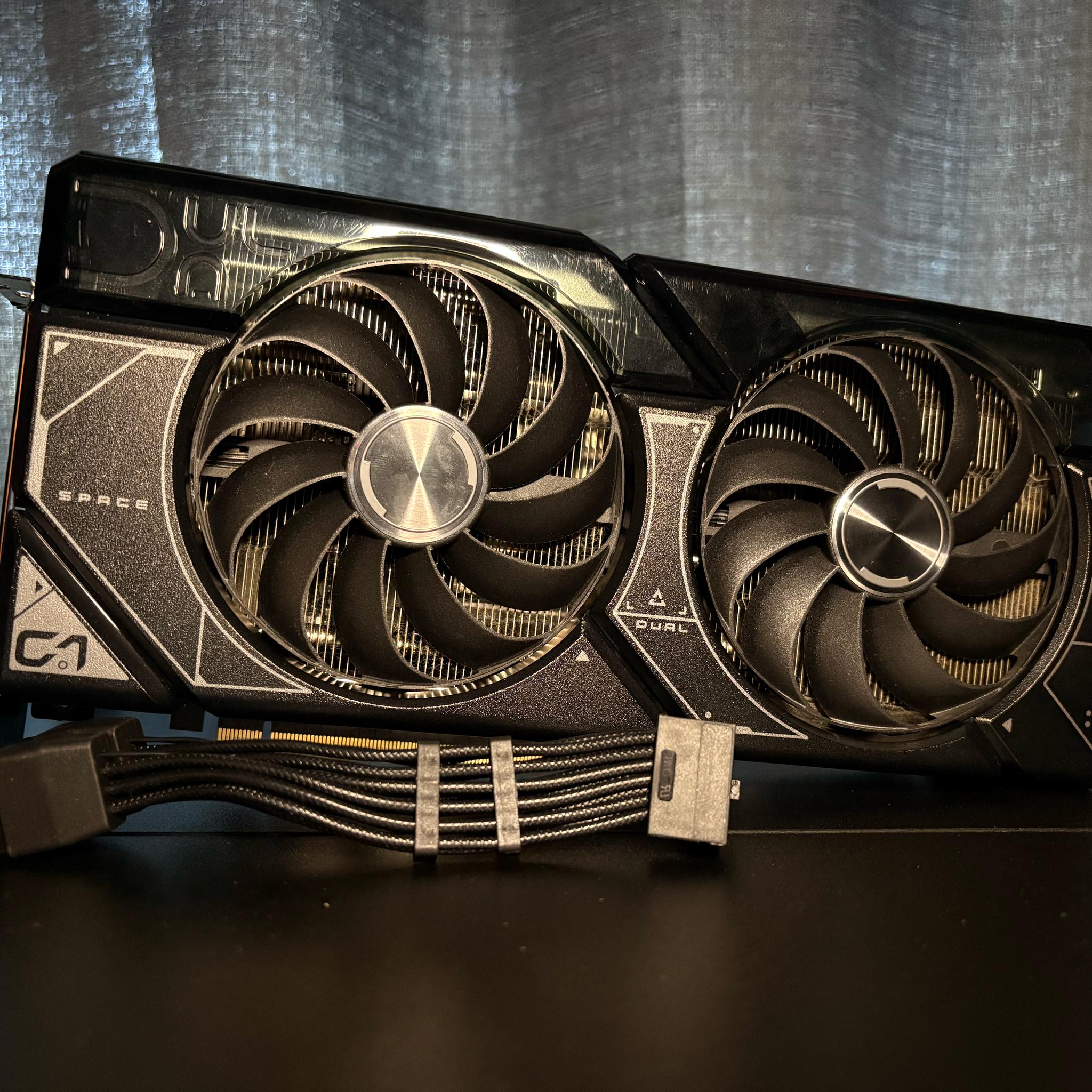 ASUS Dual RTX 4070 Ti Super OC Edition 16GB GDDR6X Fully Tested, Benchmarked, Stable Temps