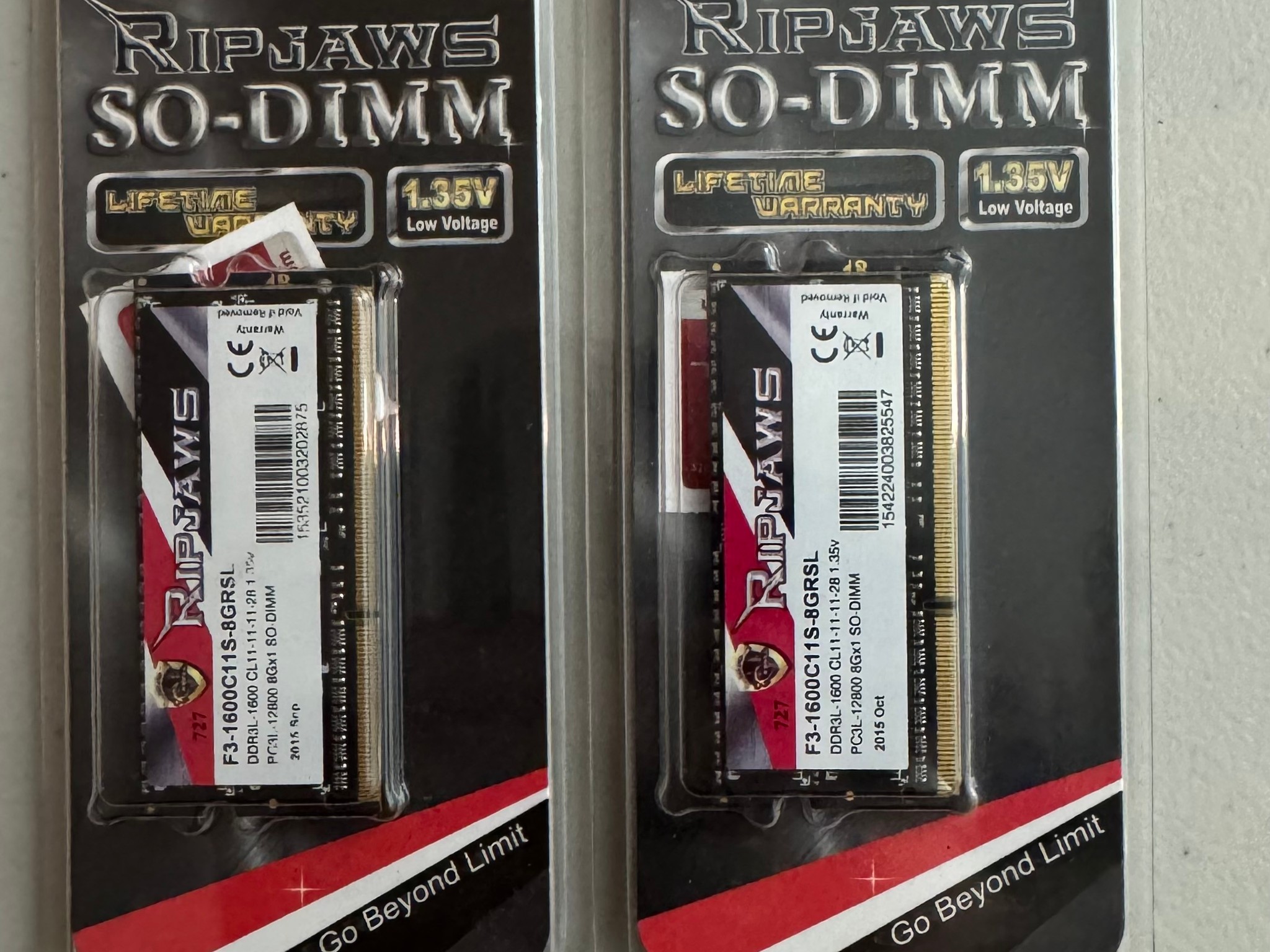 DDR3 G.Skill Laptop RAM 16GB (8x2)