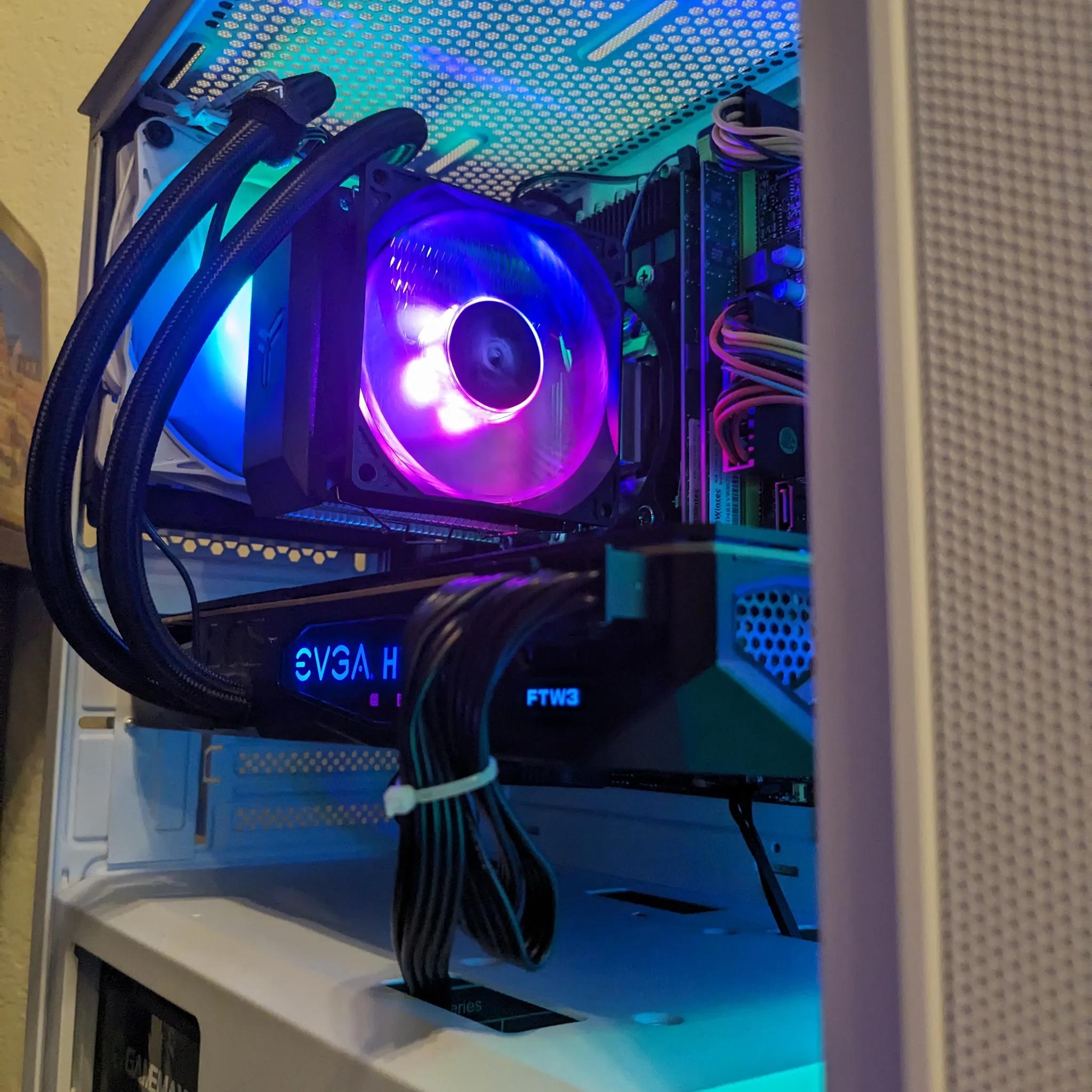 FREE SHIP|| 12 Core Xeon CPU, GTX 1080 TI 11GB, 32GB RAM, 1TB NVMe SSD, Win10, WiFi, RGB