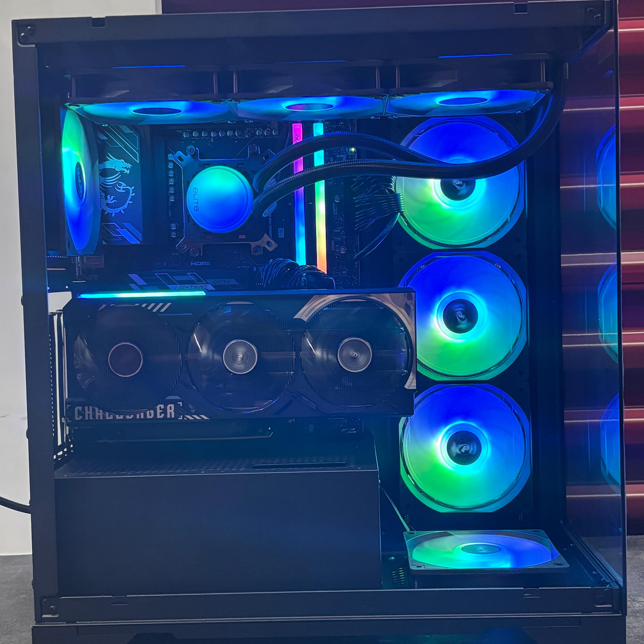 7600X3D+9070XT16GB 32GB DDR5 2TB SSD BUILD