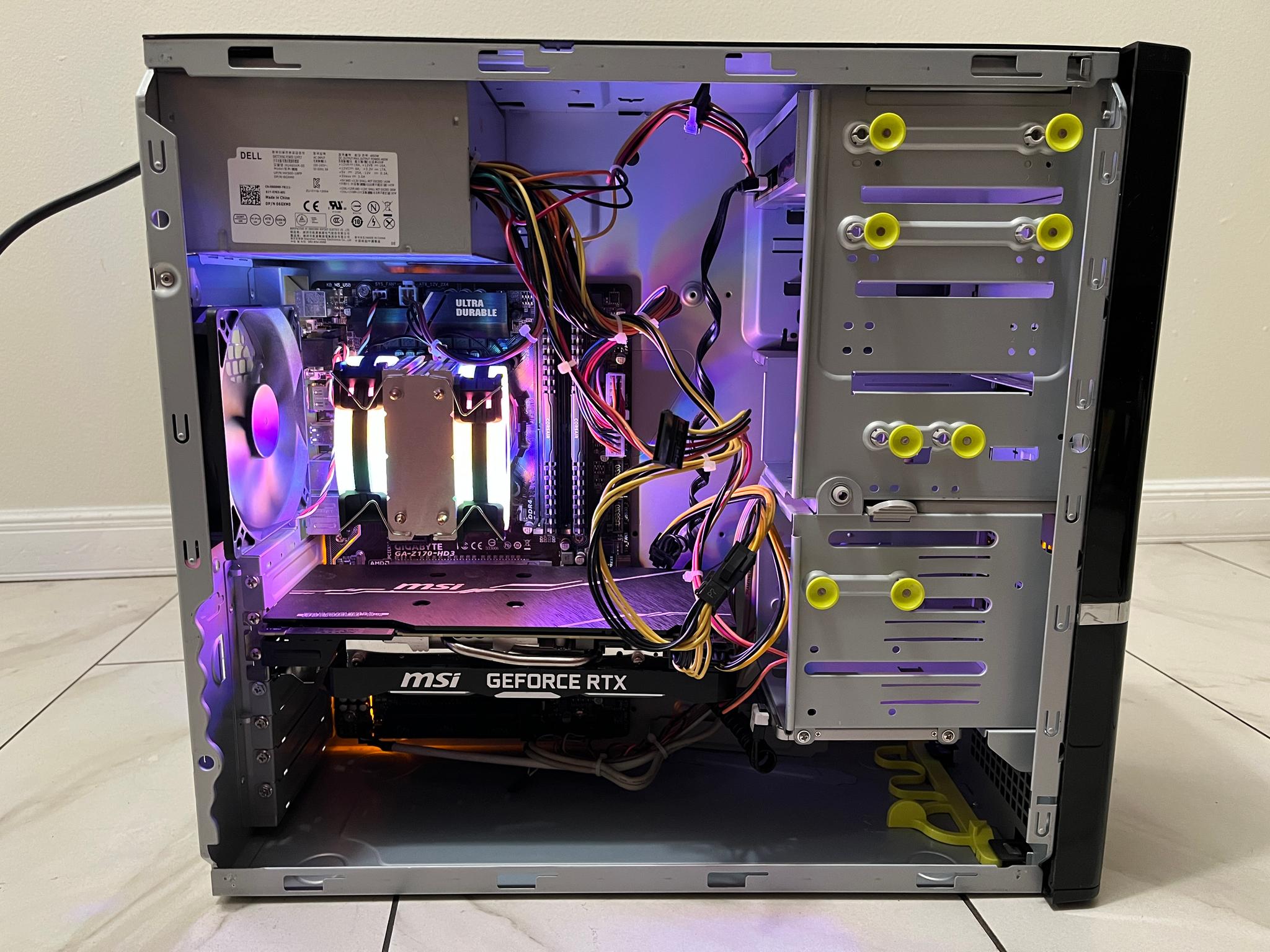 NVIDIA RTX 2070 Super, Intel i7-6700k, 16GB RAM, 500GB SSD, Sleeper Gaming PC w/ Wi-Fi & BT