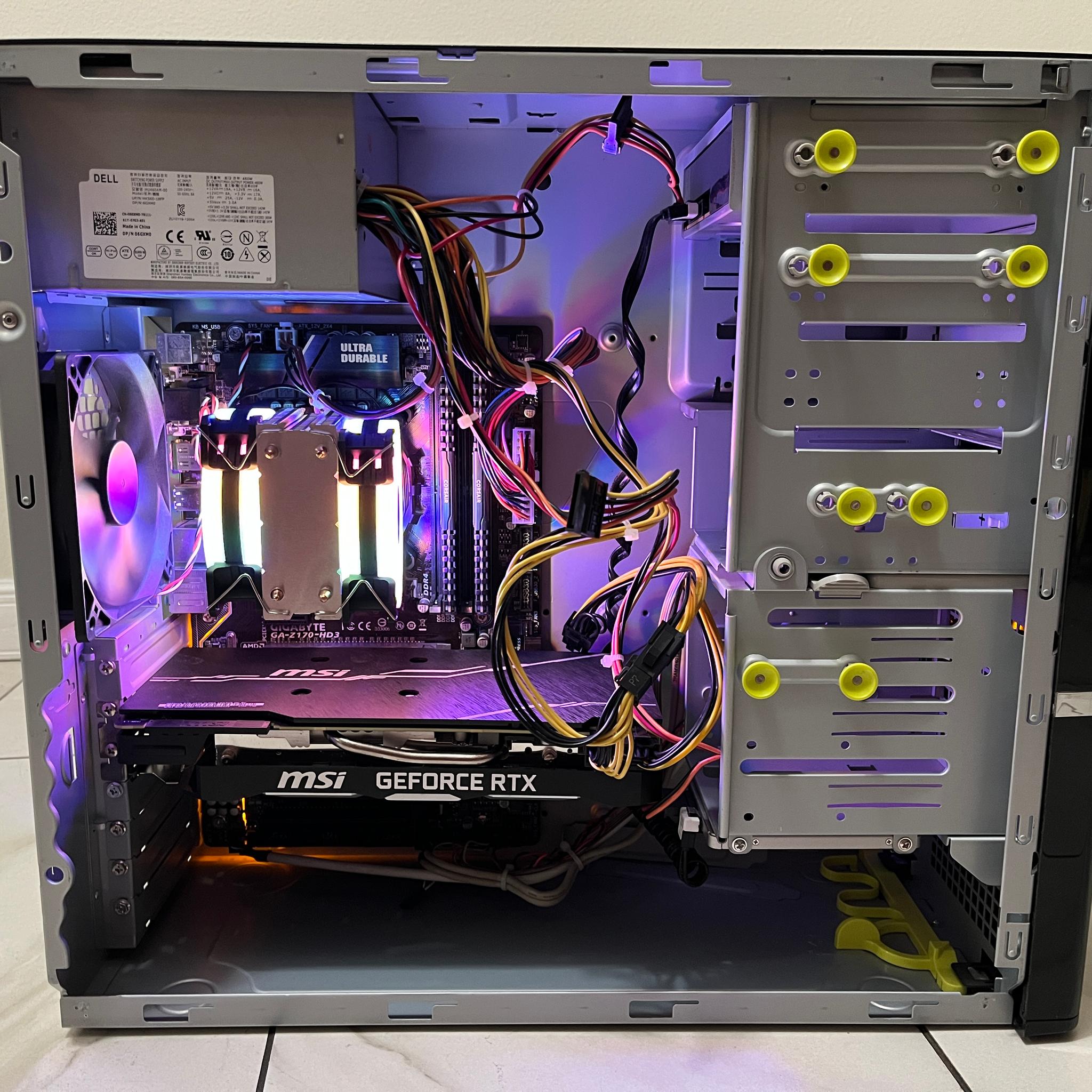 NVIDIA RTX 2070 Super, Intel i7-6700k, 16GB RAM, 500GB SSD, Sleeper Gaming PC w/ Wi-Fi & BT