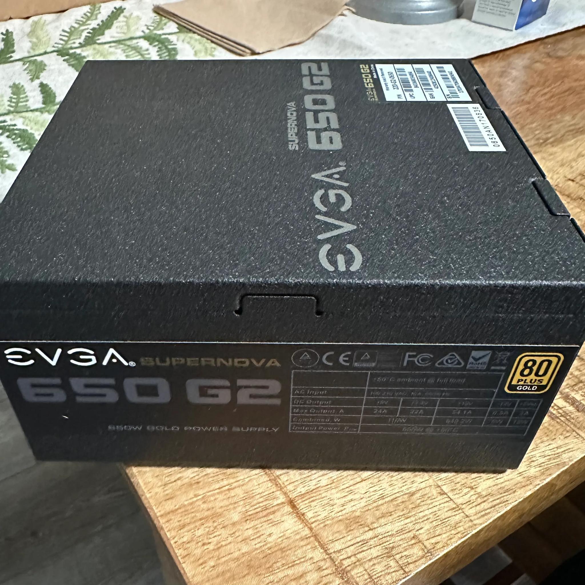 EVGA SuperNOVA 650 G2 650W Fully Modular (80+ Gold) [Used]