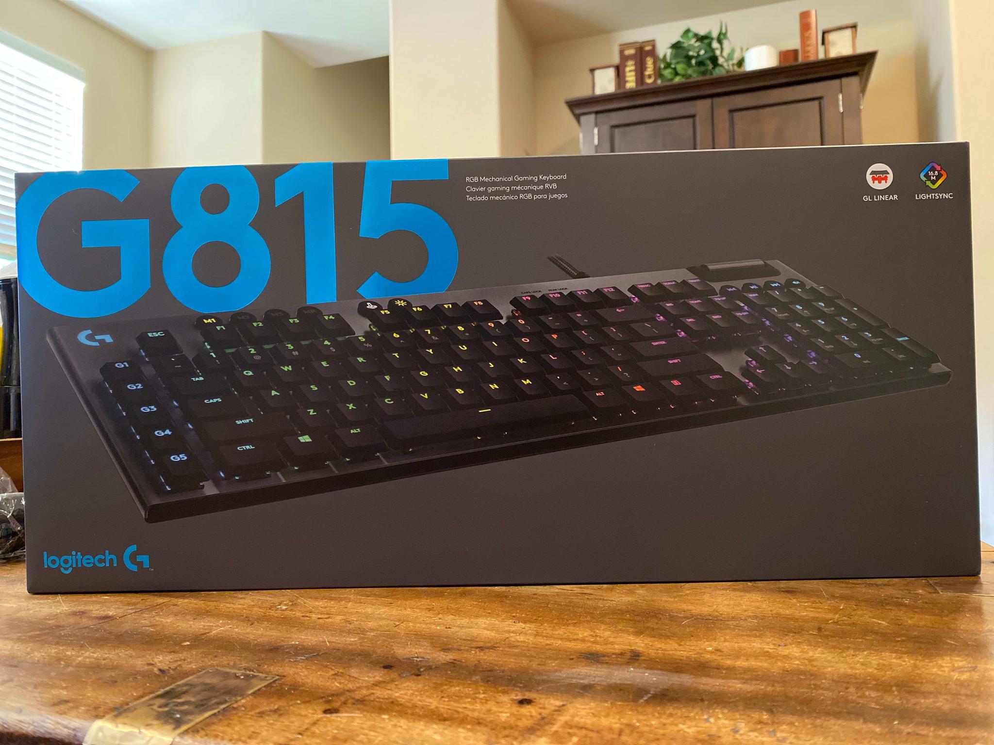 Brand New Logitech G815 Linear Wired RGB Keyboard