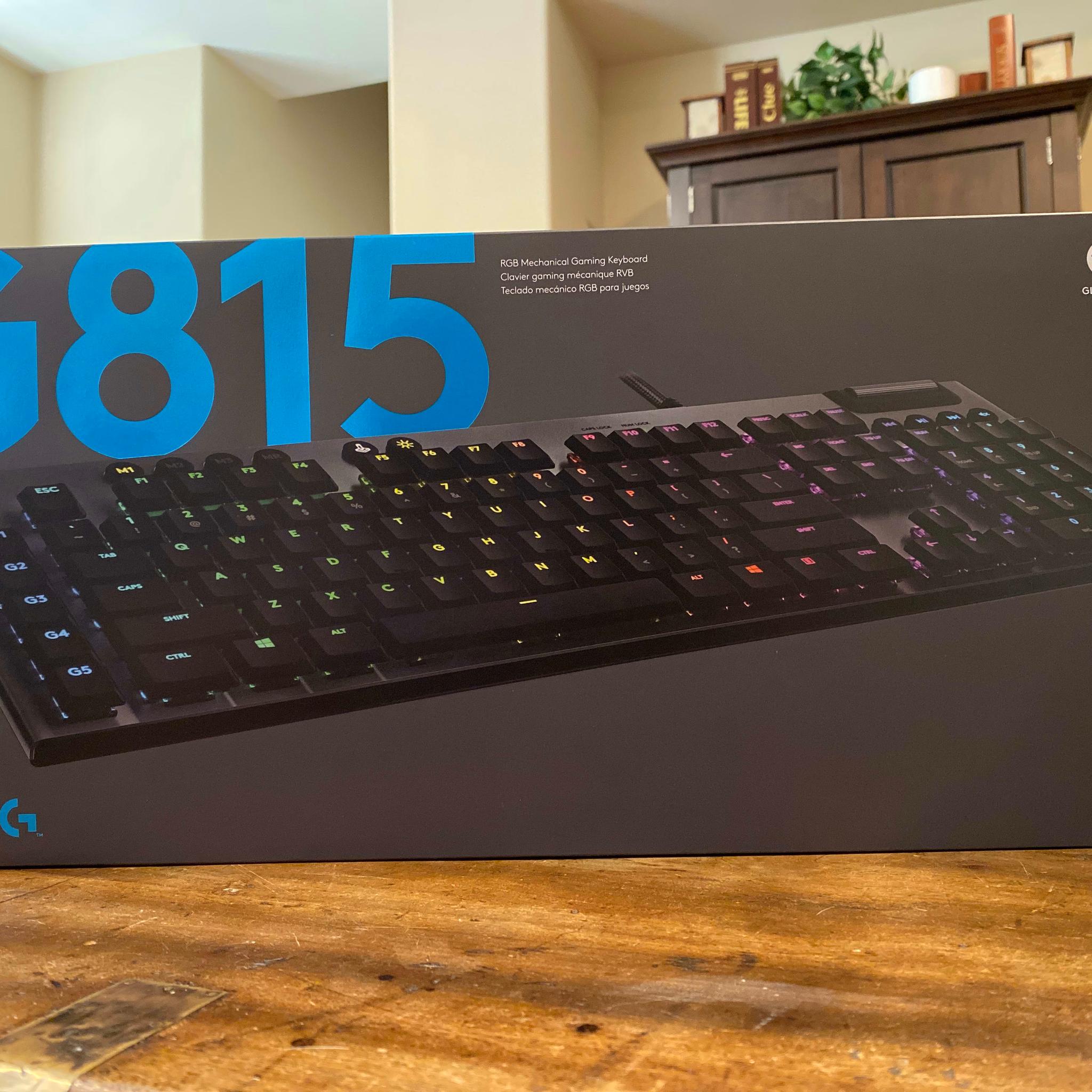 Brand New Logitech G815 Linear Wired RGB Keyboard