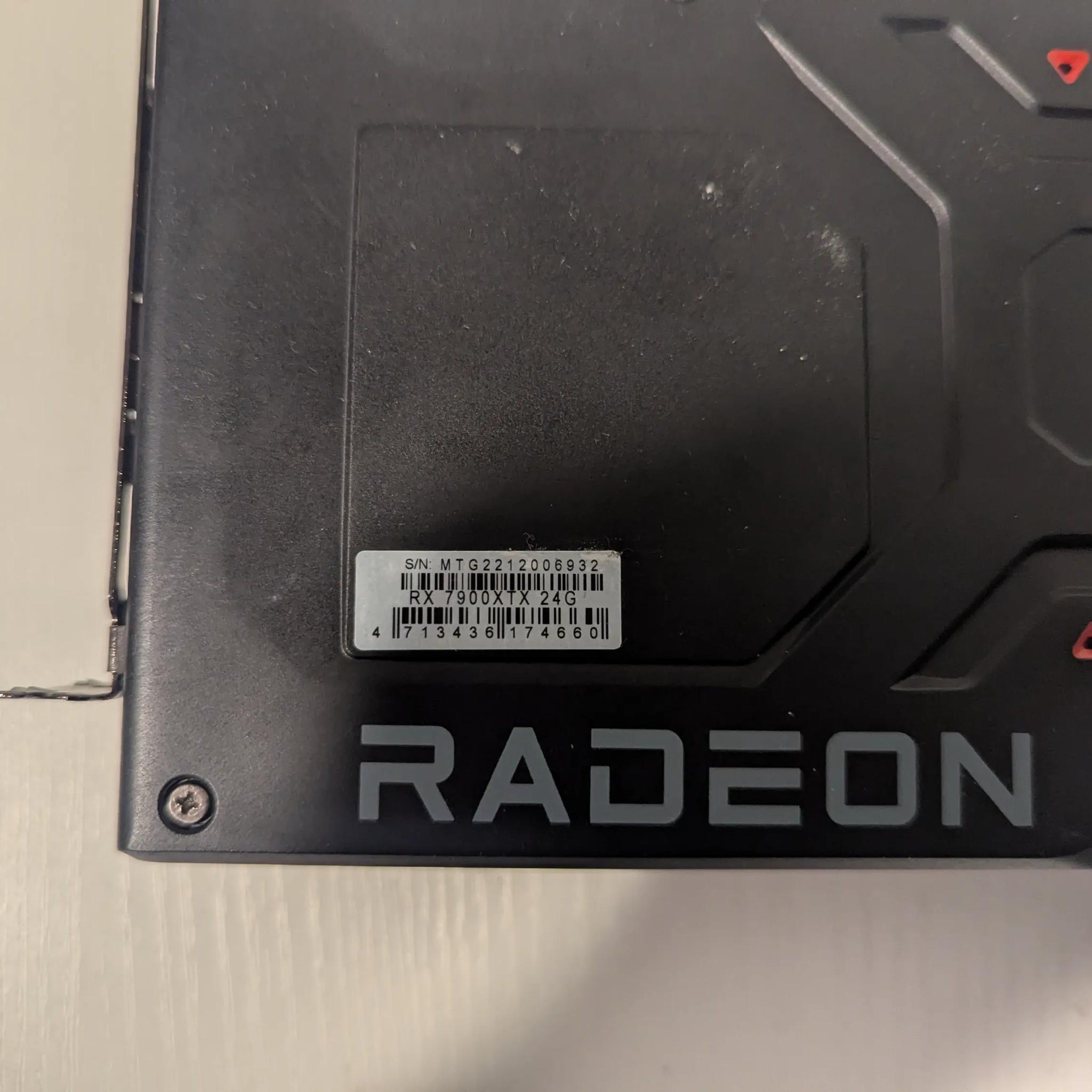 AMD 7900XTX Reference Card