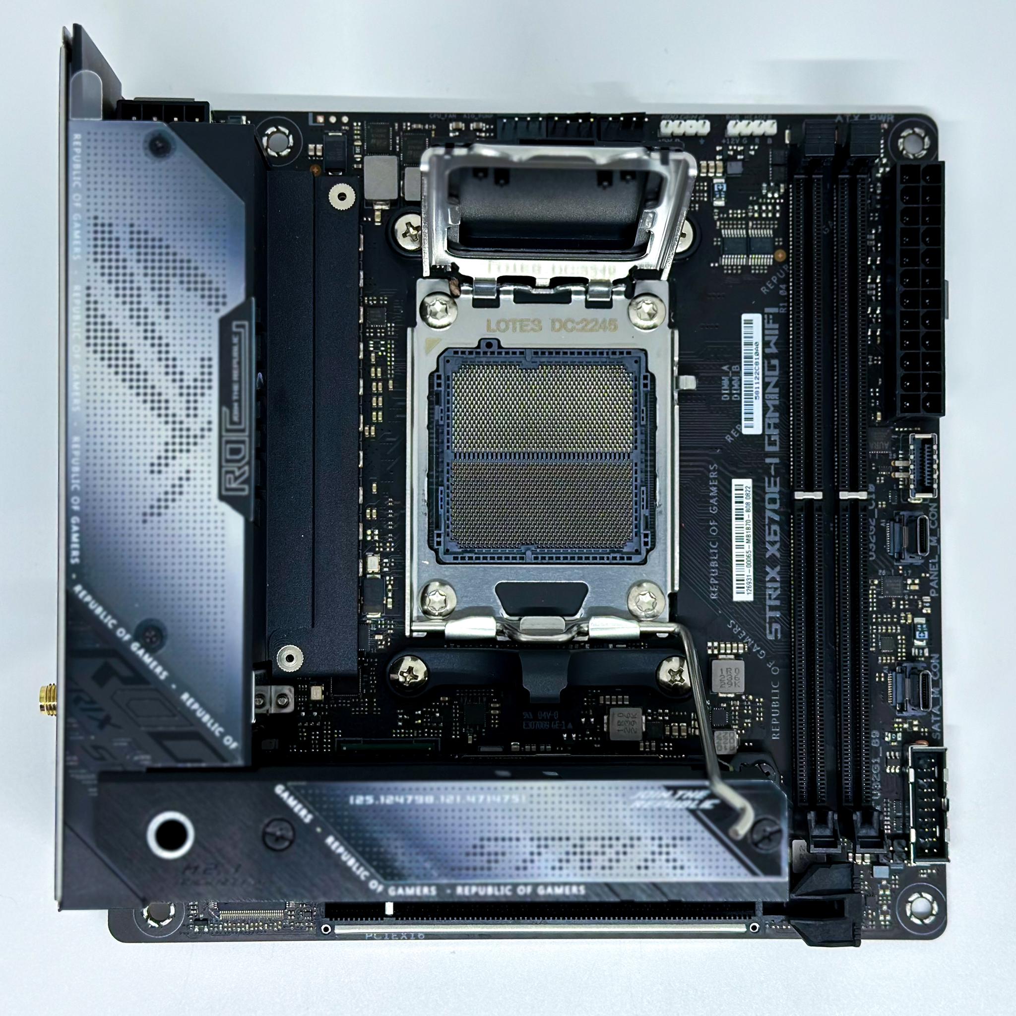 Brand New Asus ROG STRIX X670E-I Gaming WIFI AM5 Mini-ITX Motherboard