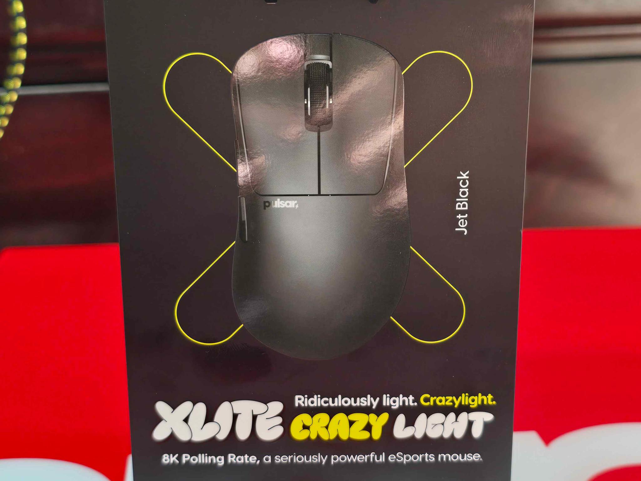 GREAT PRICE! | Pulsar Xlite CrazyLight Medium Gaming Mouse (incl. All accesories + Extra 8K Dongle)