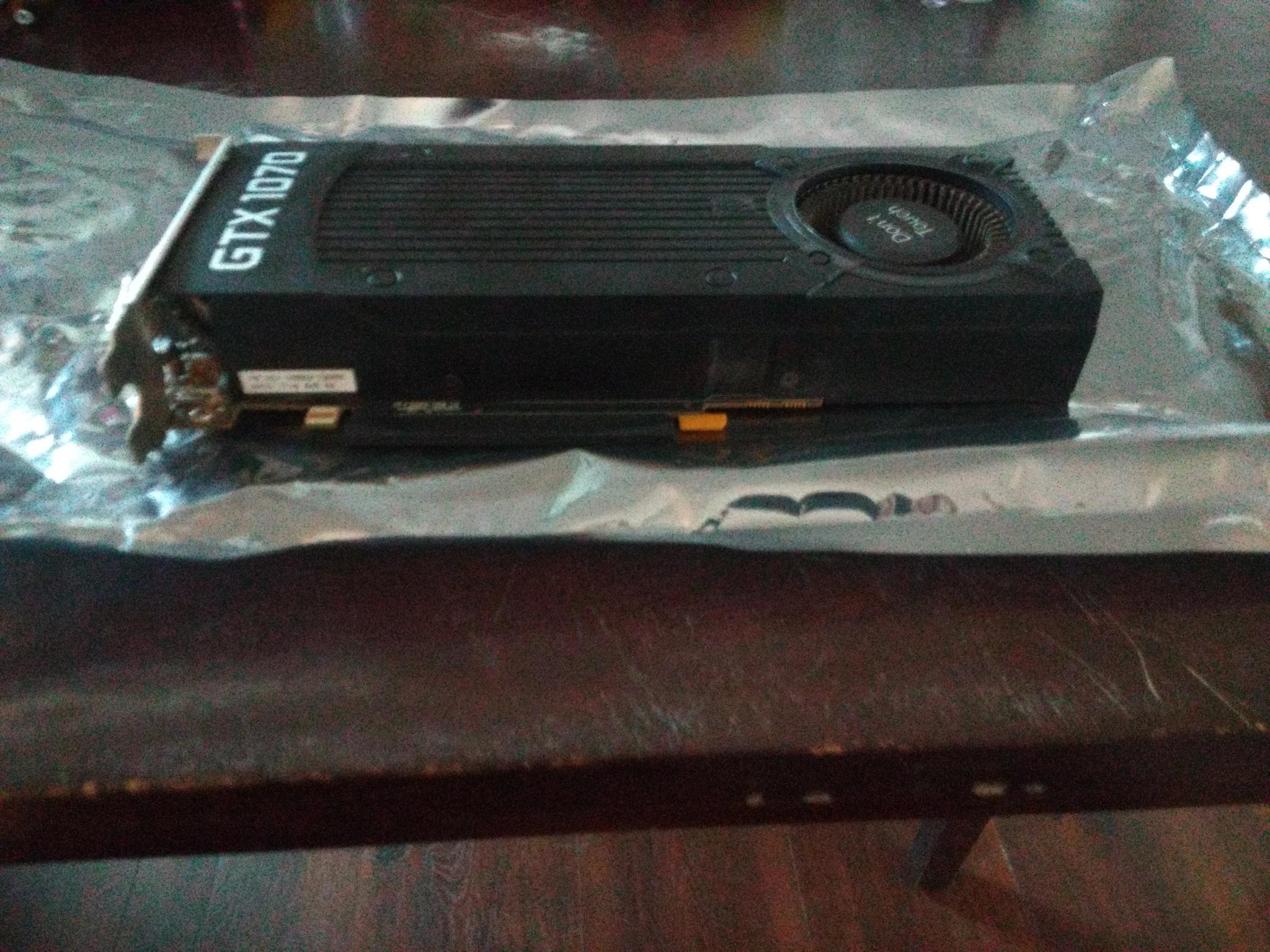 Zotac Geforce GTX 1070 8Gb 256BIT GDDR5