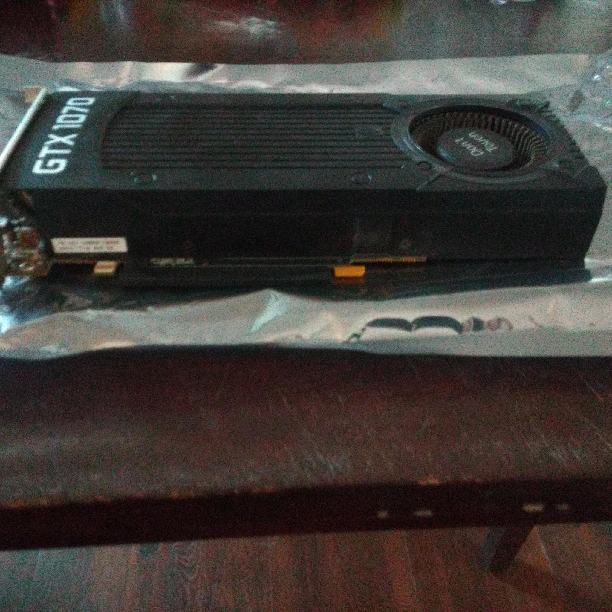 Zotac Geforce GTX 1070 8Gb 256BIT GDDR5