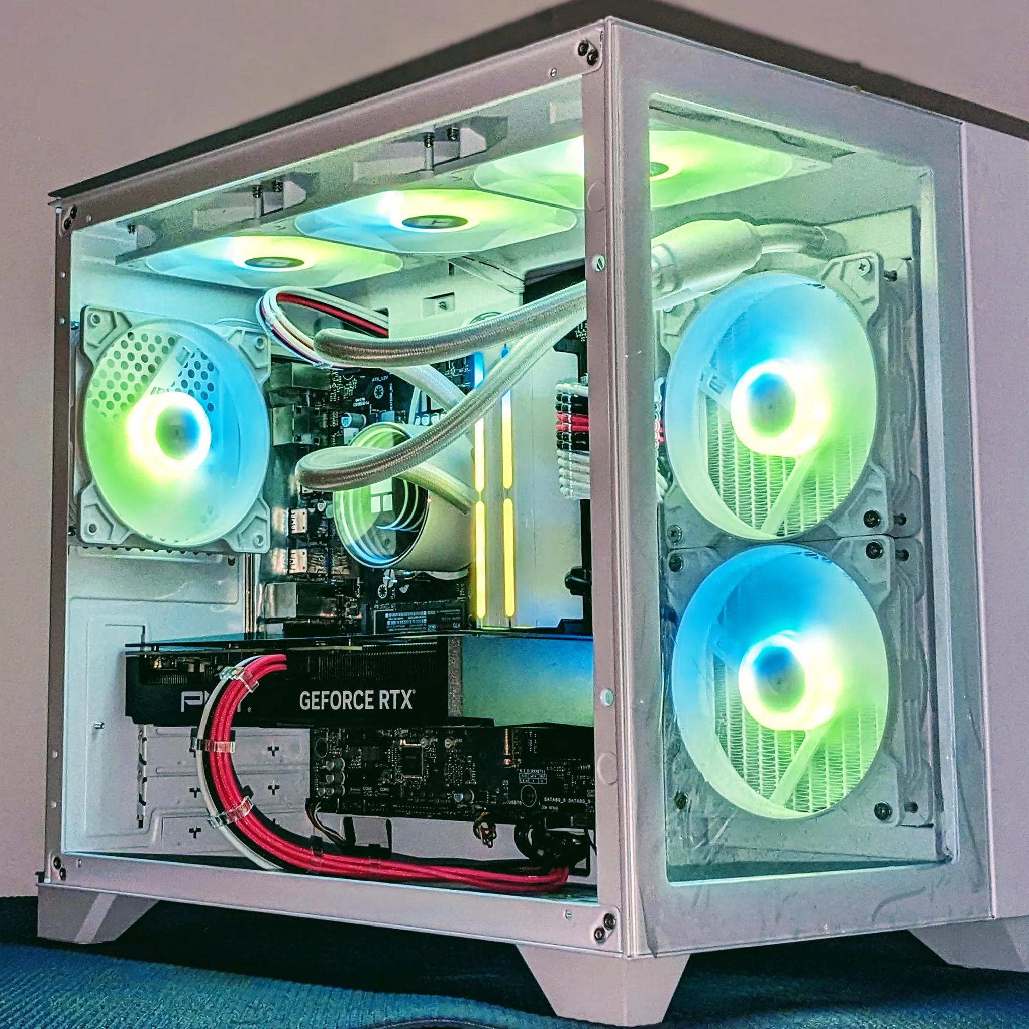 (Liquid🌊Cooled) RTX 4070 12GB| I7-11700F| 32GB Ram(DDR4)| 1TB Samsung NVMe/SSD| Windows 11