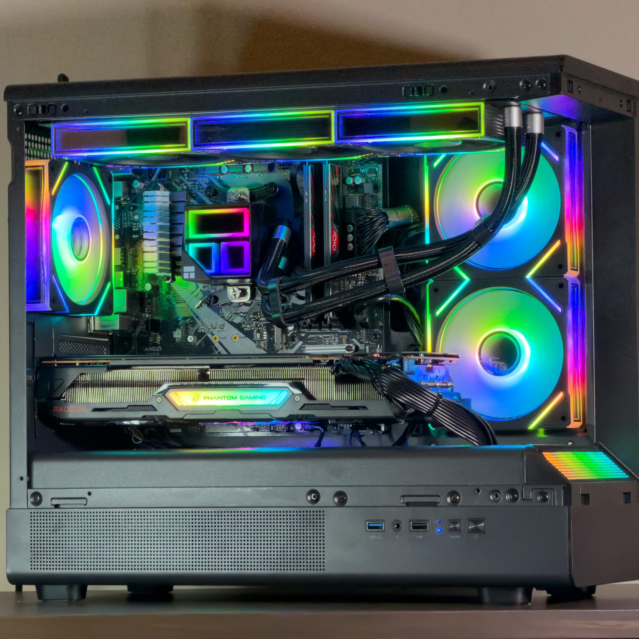 🌈 Free Ship | RX 6800XT | Ryzen 7 5800XT | 16gb Ram | (2x) 500GB SSD | ARGB 🌈