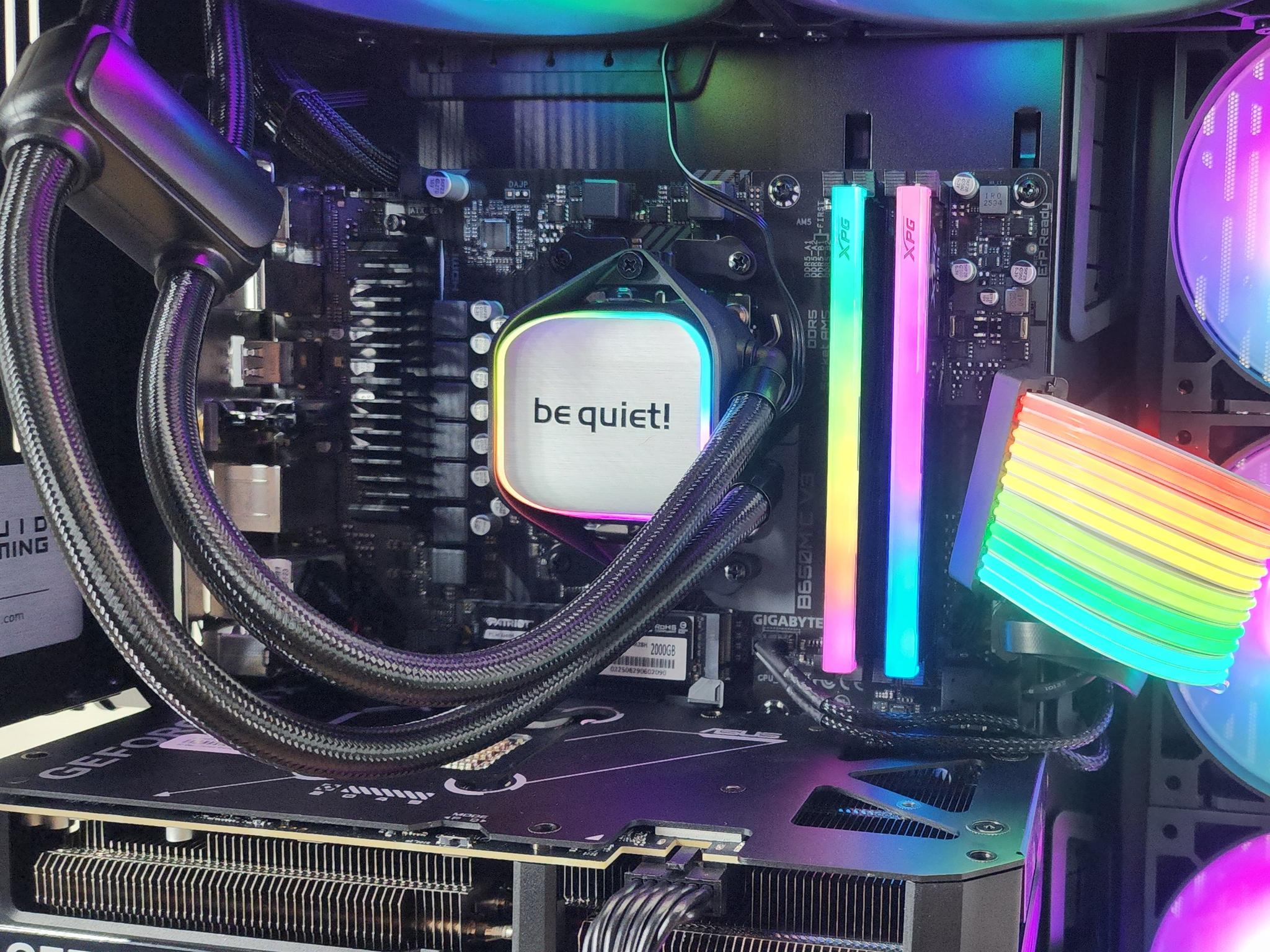 Gaming PC Ryzen 9 9950X3D 32GB RAM 2TB SSD RTX 5070 12GB Windows 11 Computer