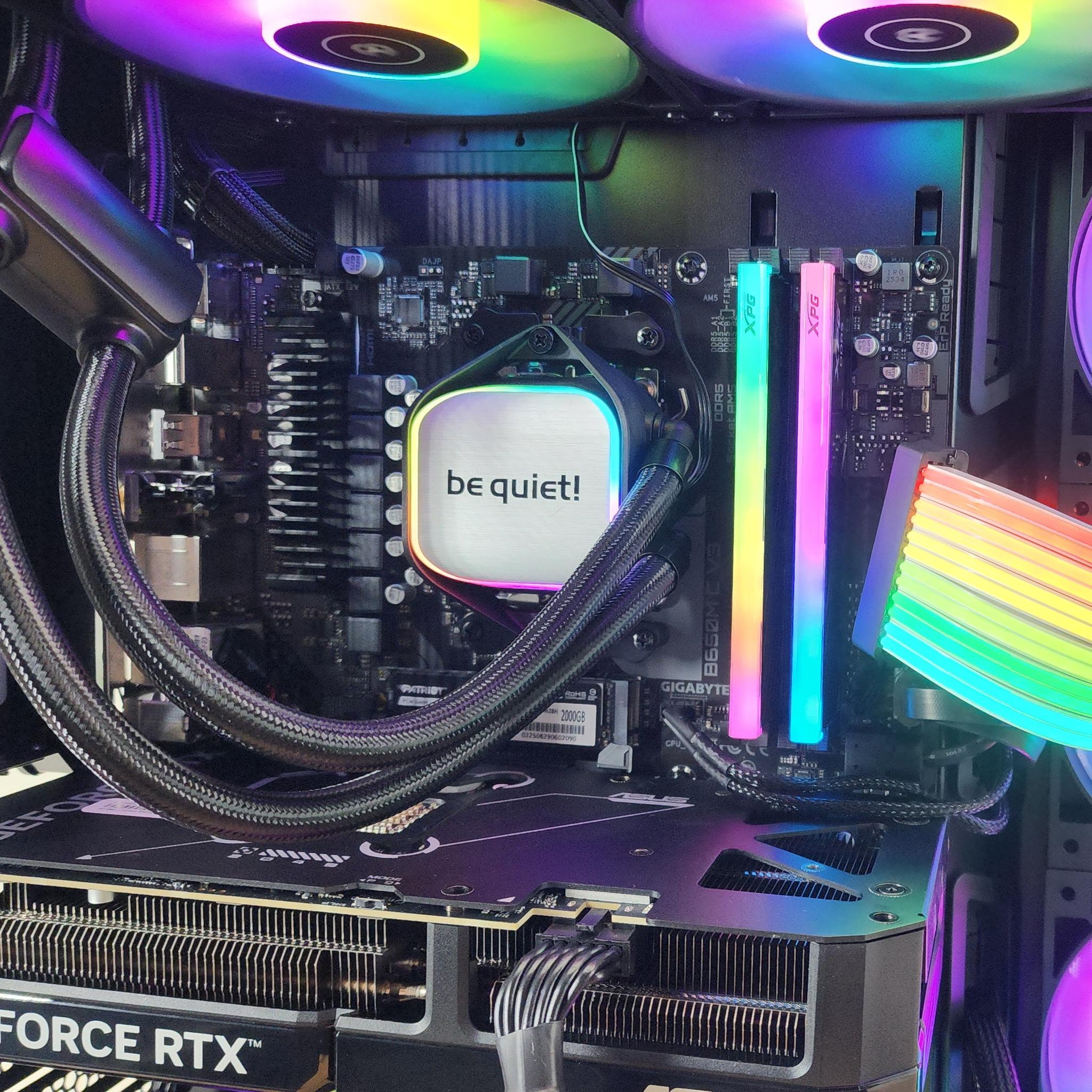 Gaming PC Ryzen 9 9950X3D 32GB RAM 2TB SSD RTX 5070 12GB Windows 11 Computer