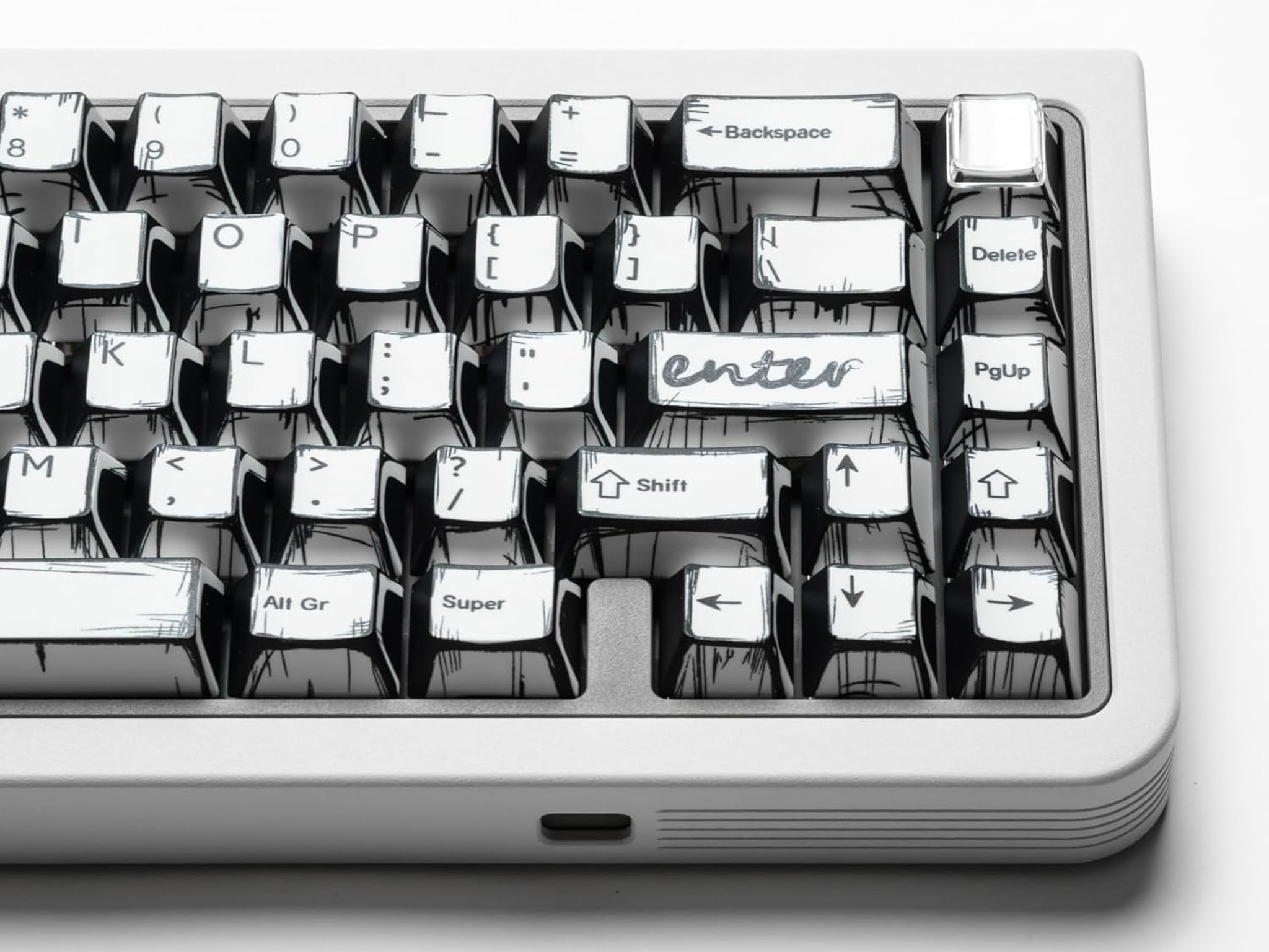 Manga/Anime PBT Keycaps (141 Keys)