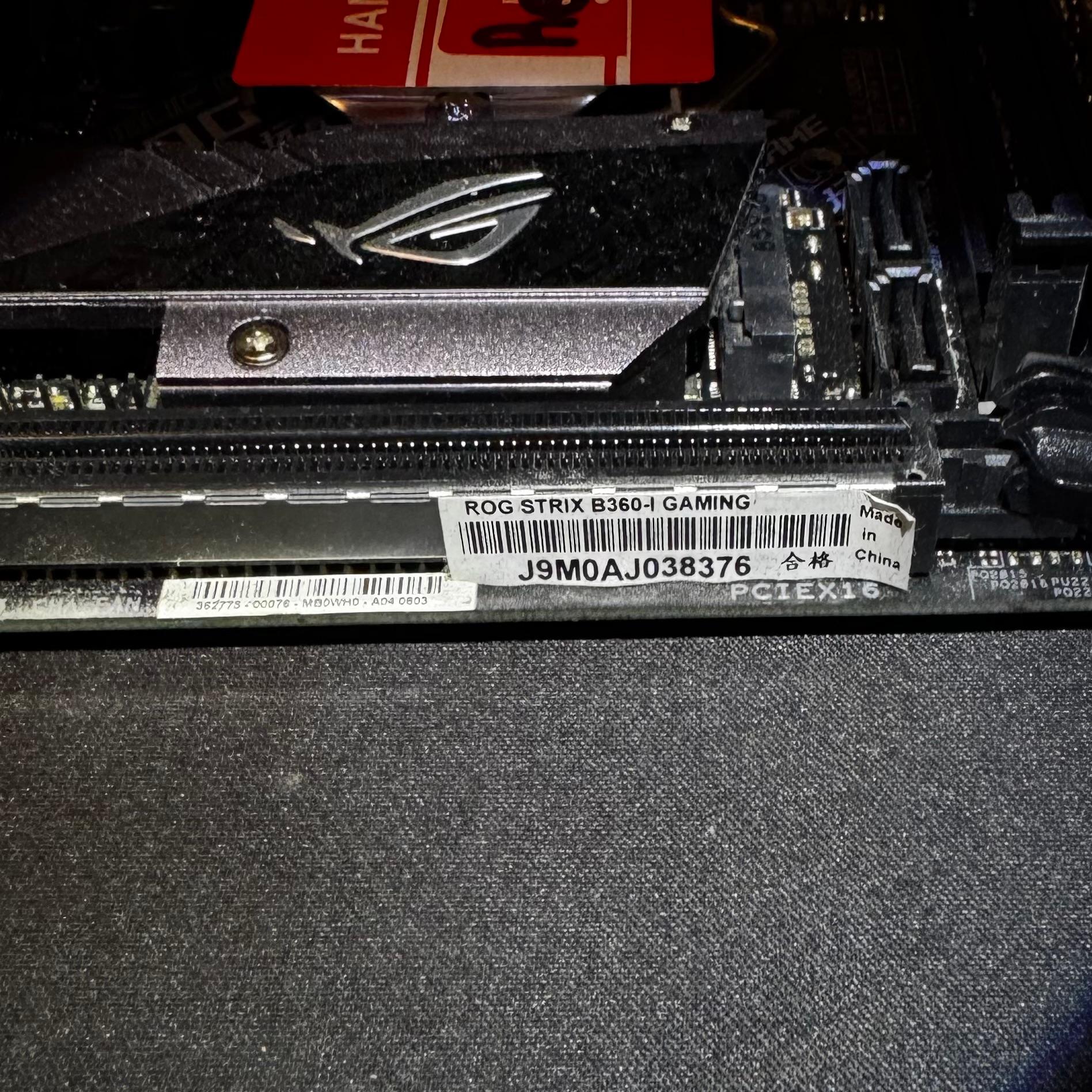 ASUS ROG STRIX B360-I GAMING Motherboard LGA 1151 DDR4 Mini-ITX