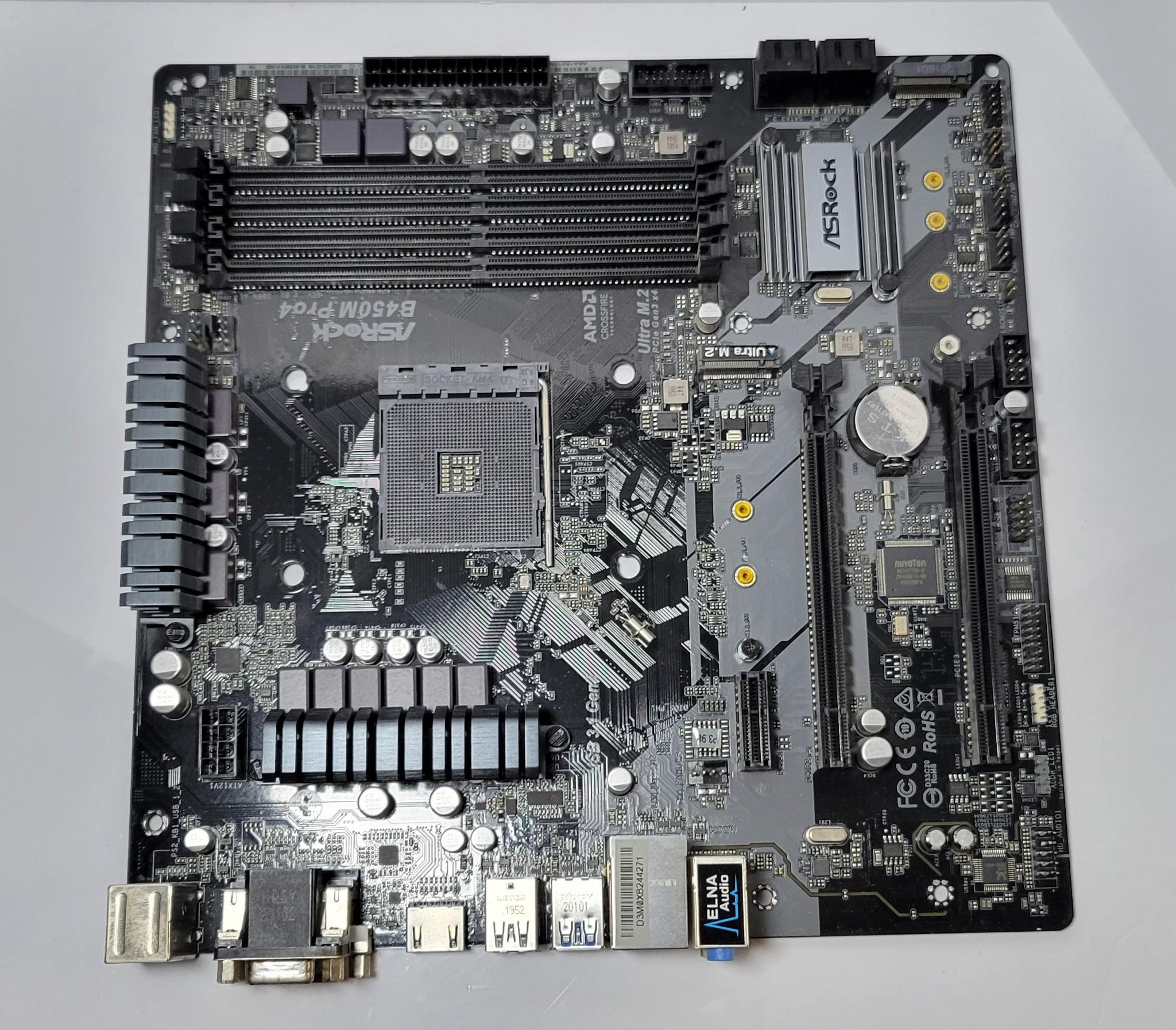 ASRock B450m Pro4