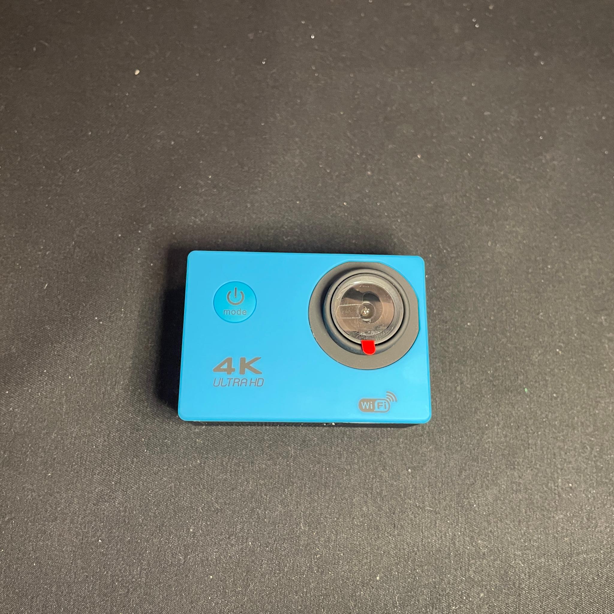 4k Action Camera With Hard Case And Accessories