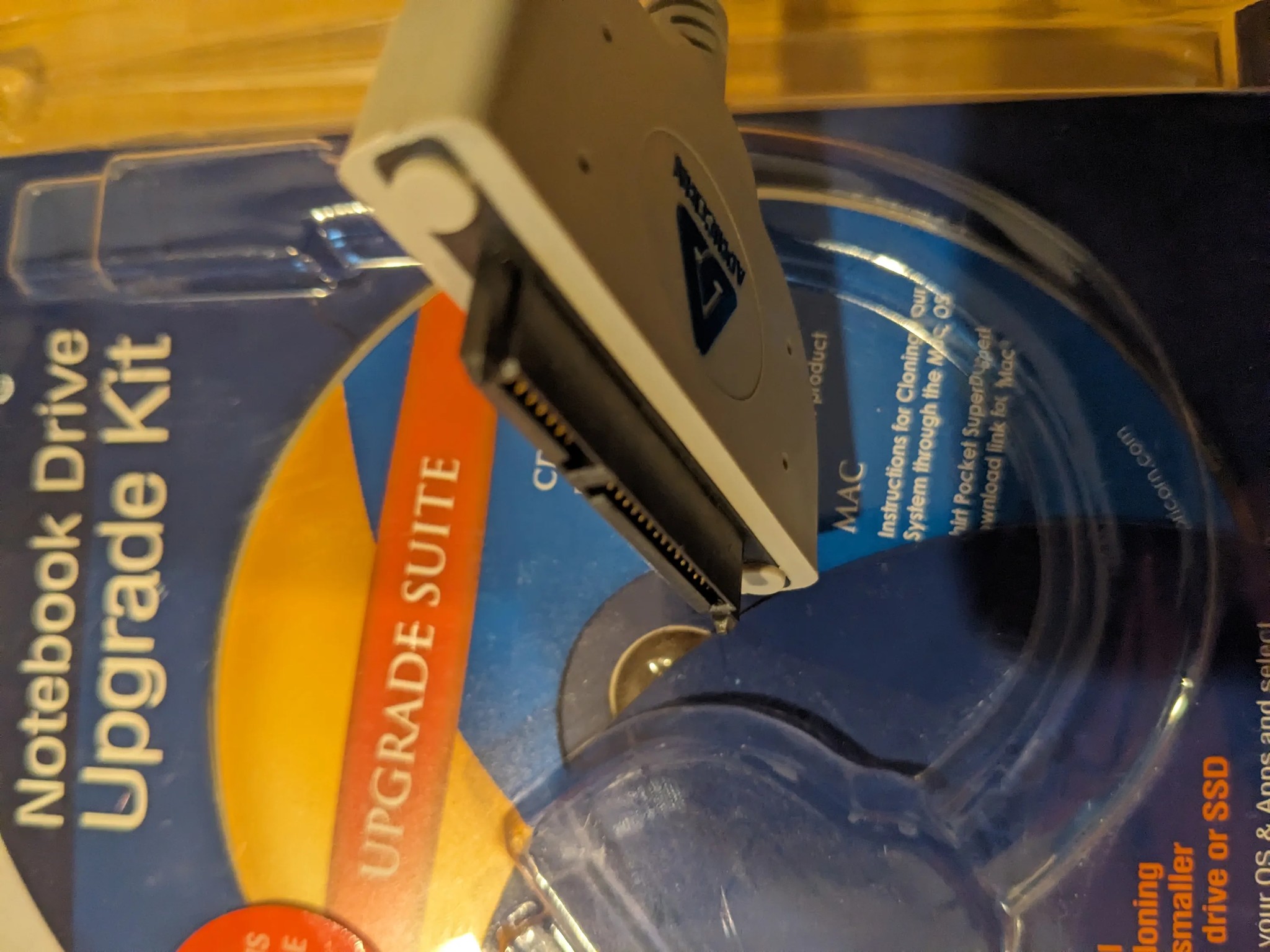 USB 3.0 to 2.5" HD/SSD Cable w/ Cloning Software -Apricorn SATA Wire 3.0- Netboot Drive Upgrade Kit