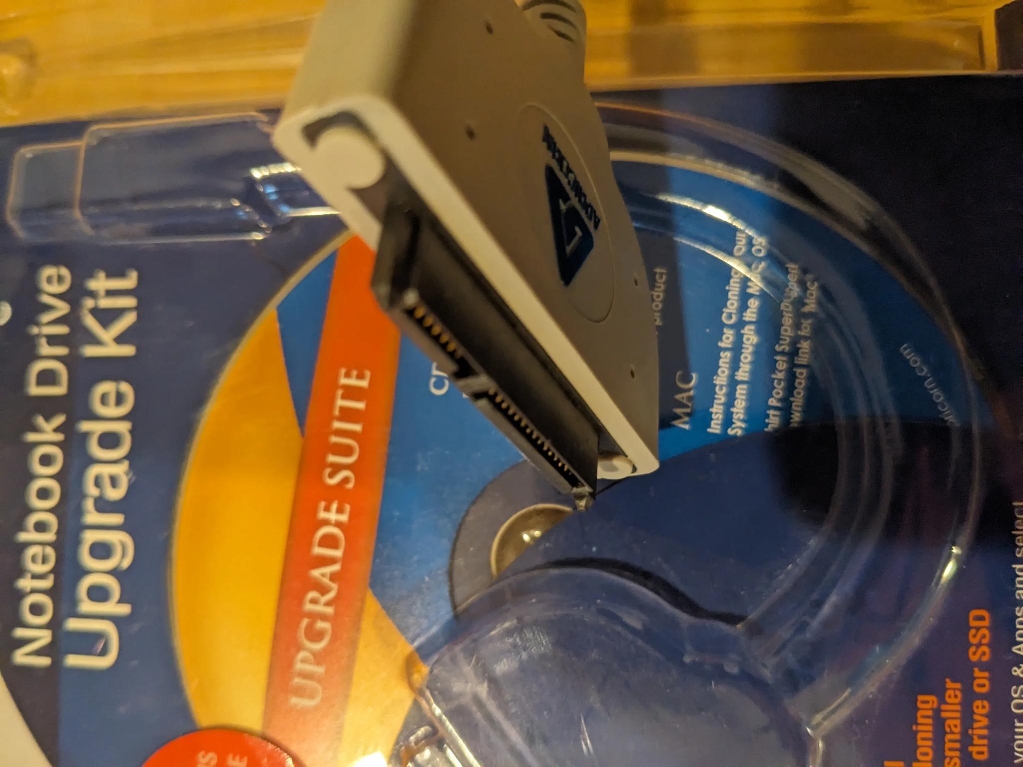 USB 3.0 to 2.5" HD/SSD Cable w/ Cloning Software -Apricorn SATA Wire 3.0- Netboot Drive Upgrade Kit