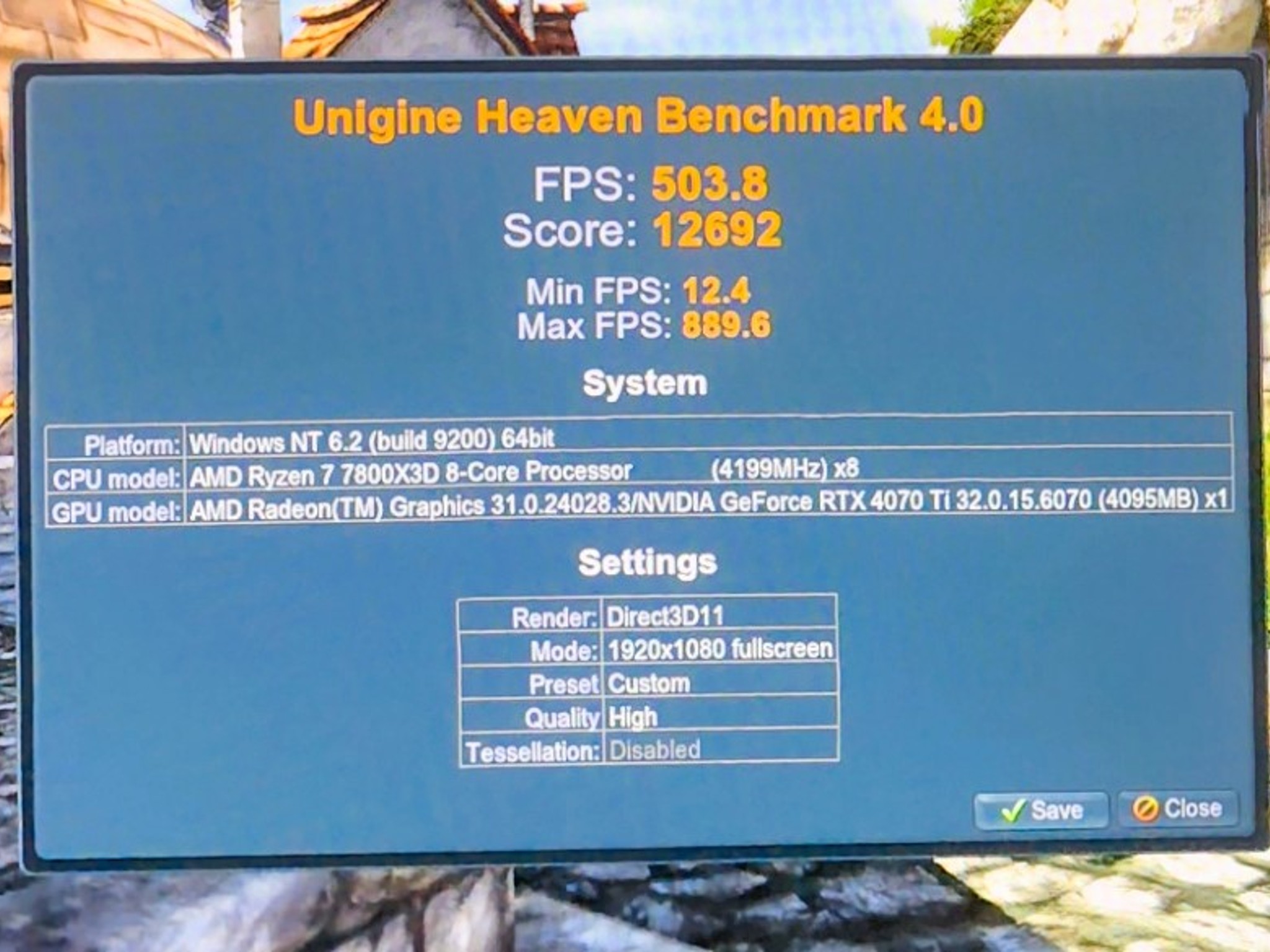 ALL MSI 1440P/4K Gaming System - 7800X3D - 4070 TI