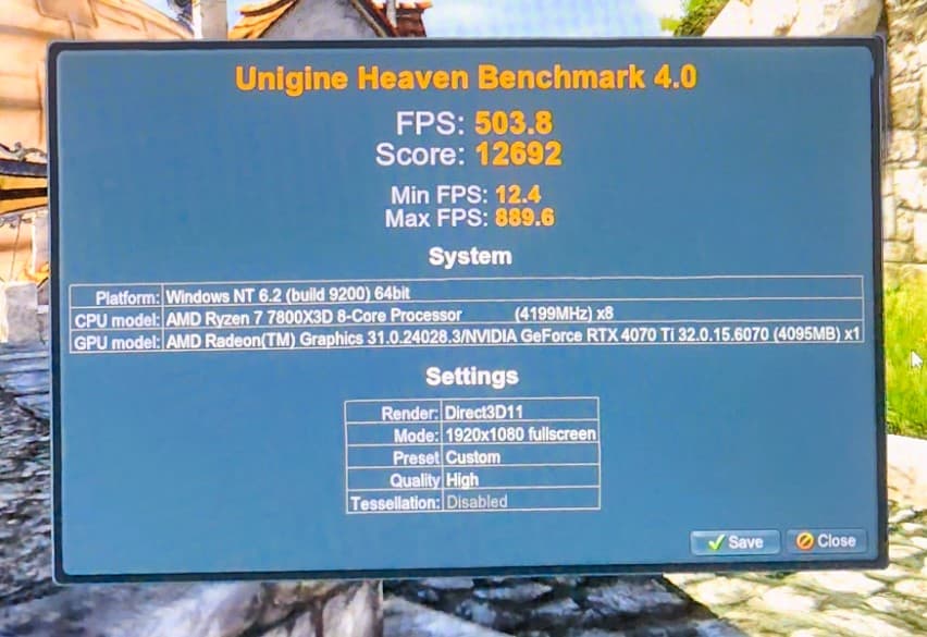 ALL MSI 1440P/4K Gaming System - 7800X3D - 4070 TI