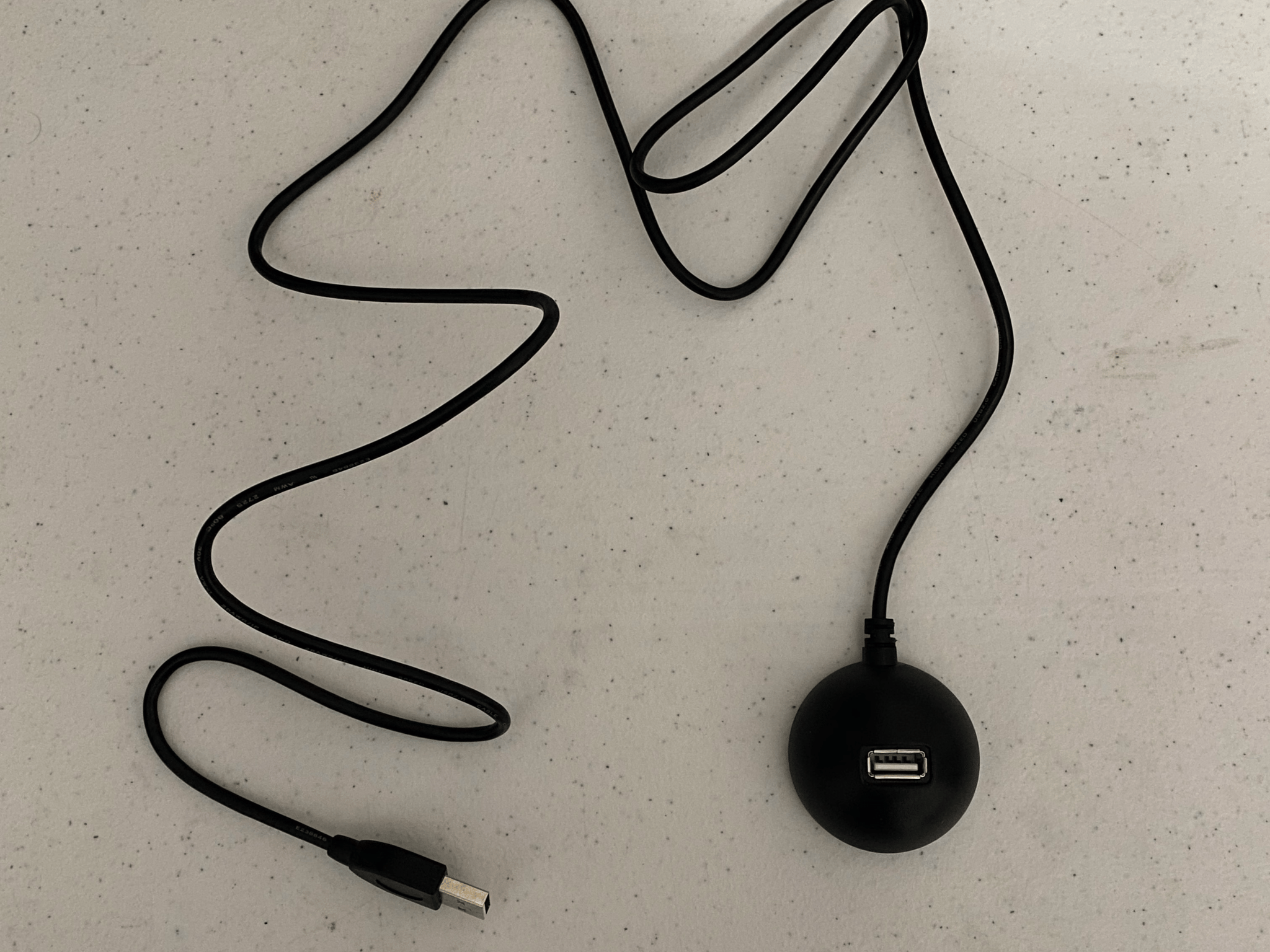 **5 PACK** Upright USB Extension Cables 