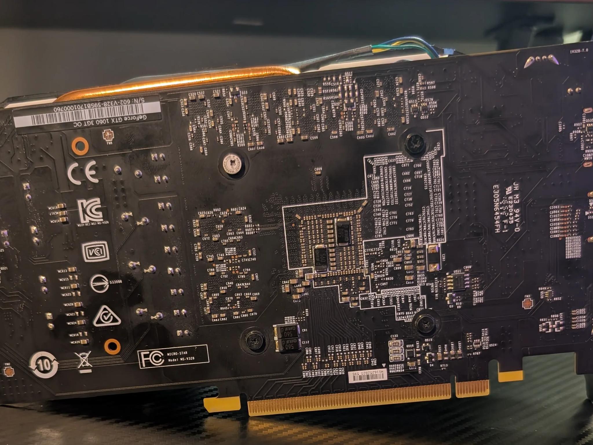 MSI GTX 1060 3GB