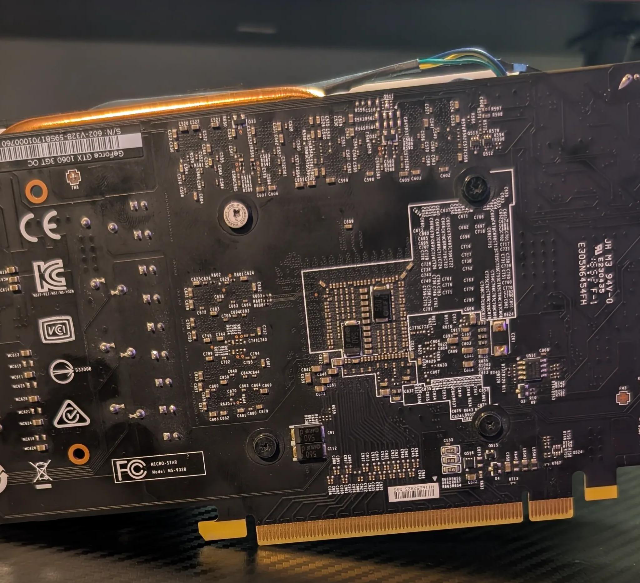 MSI GTX 1060 3GB