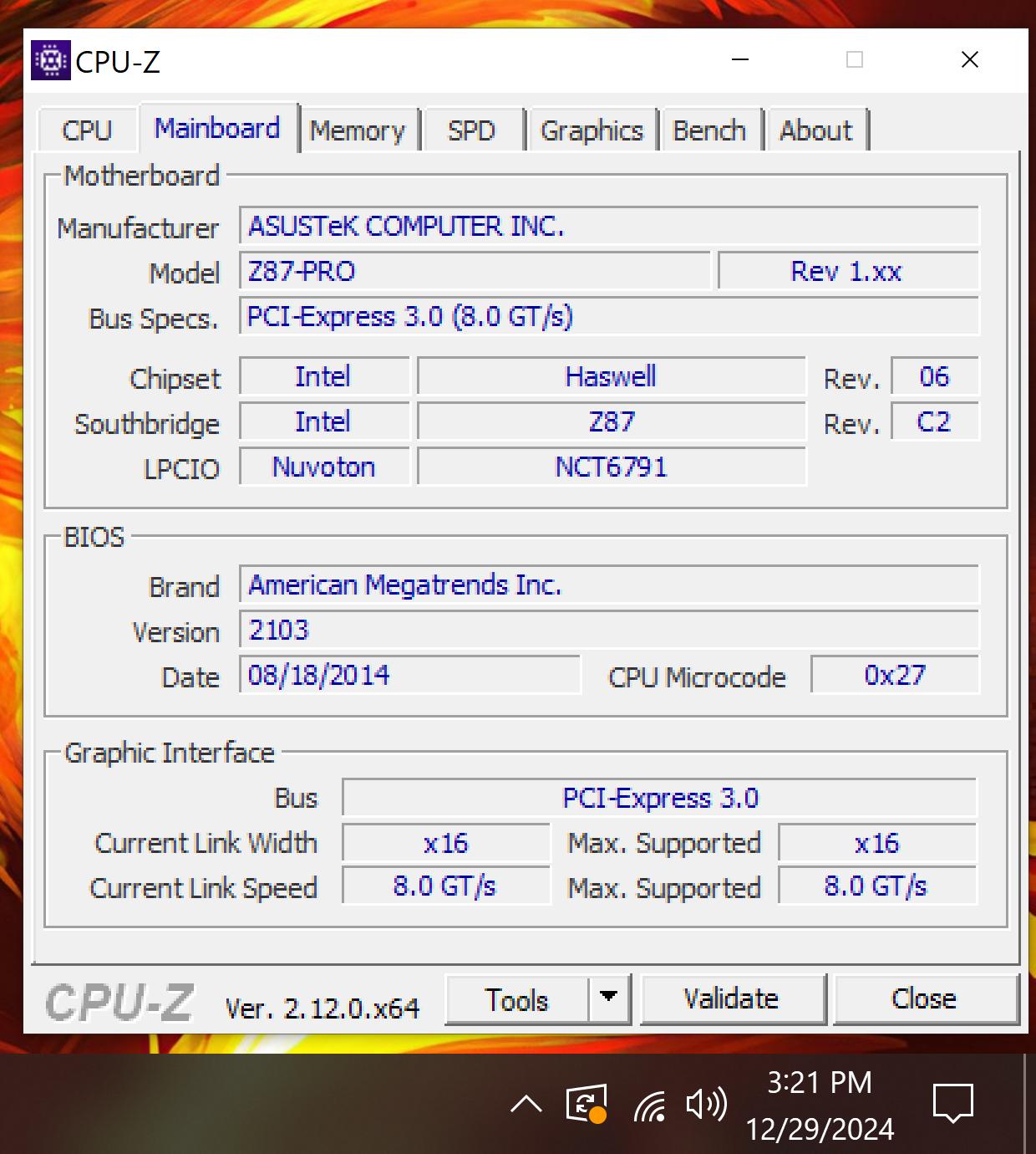 ASUS Z87 Pro (Intel LGA 1150) ATX motherboard