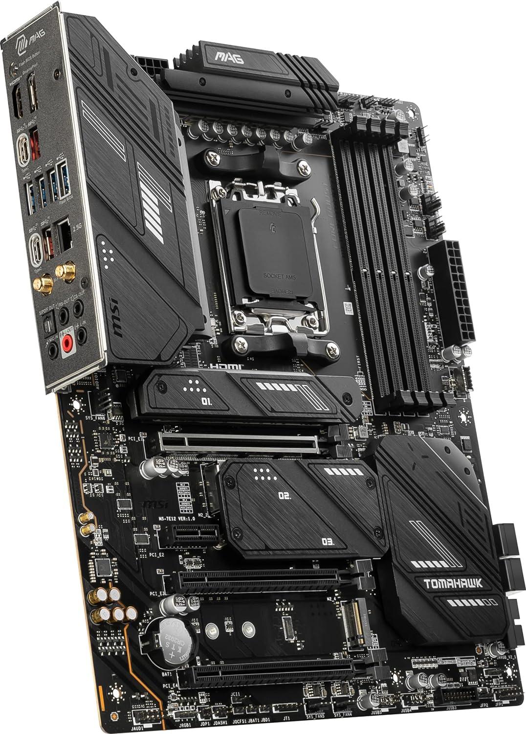 MSI X670E MAG Tomahawk WiFi AMD AM5 ATX Motherboard