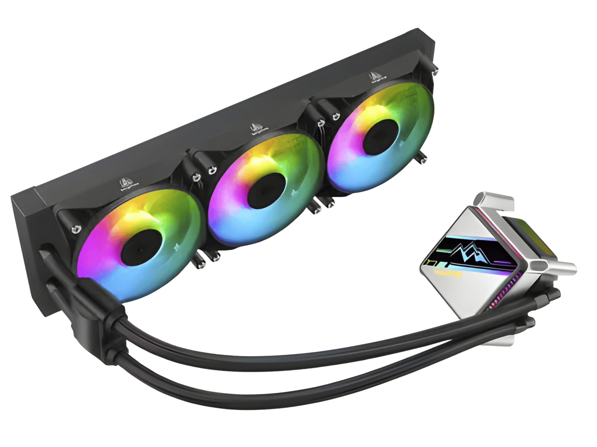 SEGOTEP 🆒KL-360🆒 | BLACK 360mm ARGB AIO CPU Liquid Cooler | TDP: 320W | LGA 1700 & AM5 Ready