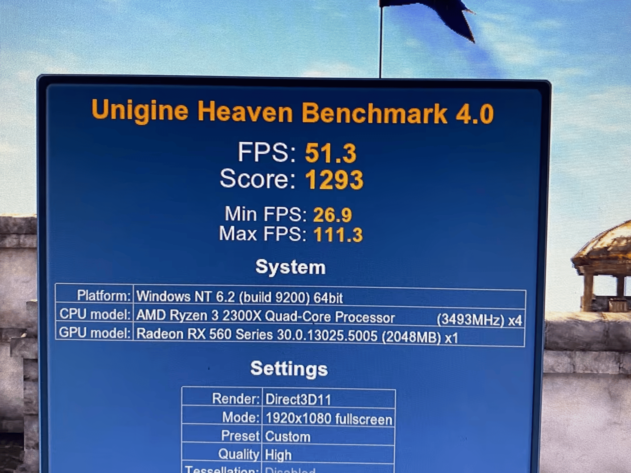 Budget Gaming PC with Ryzen 3 2300x and Rx560