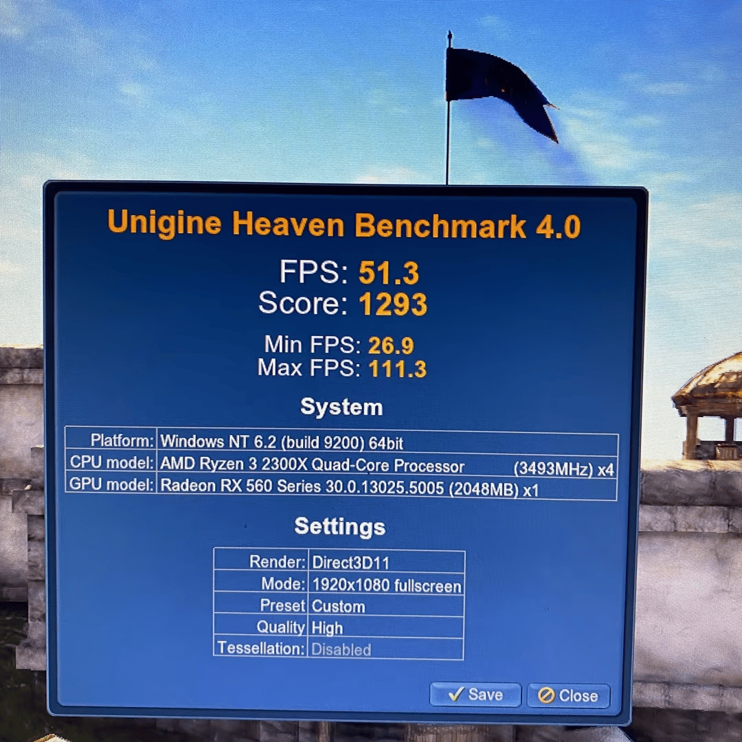 Budget Gaming PC with Ryzen 3 2300x and Rx560