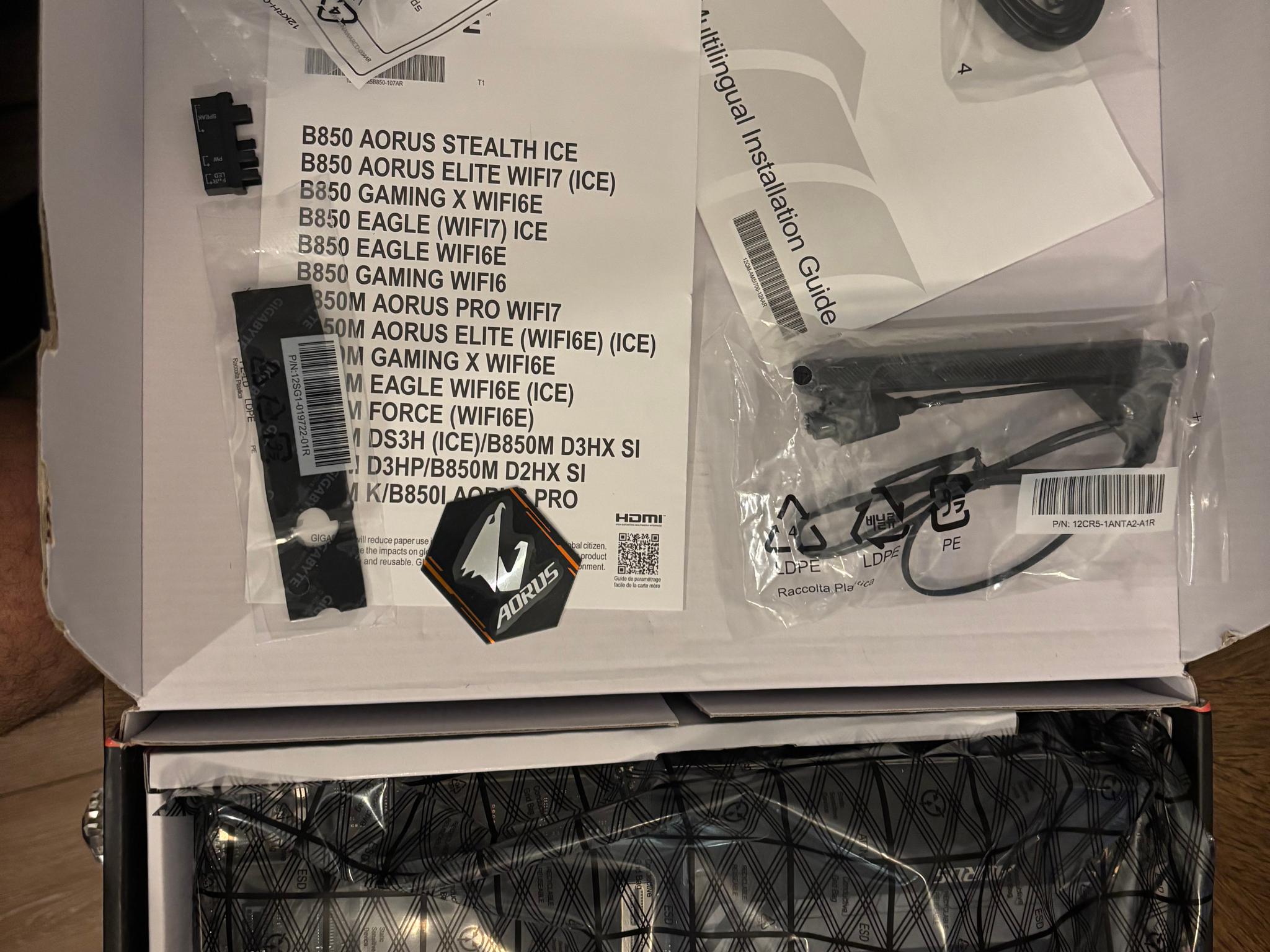 Aorus B850 Elite Wifi 7