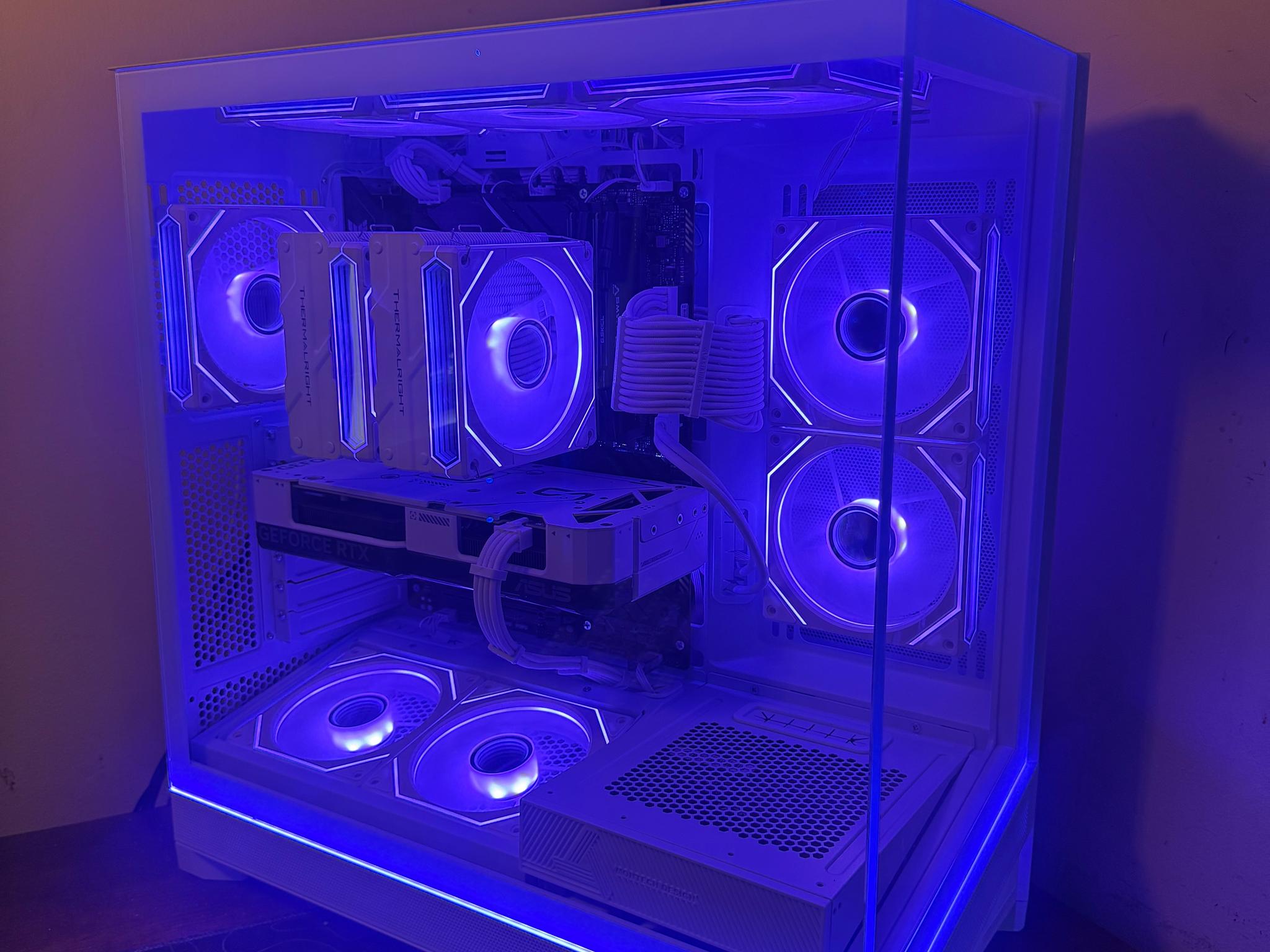 🤍 Whiteout 1440p Gaming PC 🤍 - i5 12600KF | RTX 4070 12GB | 32GB DDR4 3200 | 1TB Gen4 SSD
