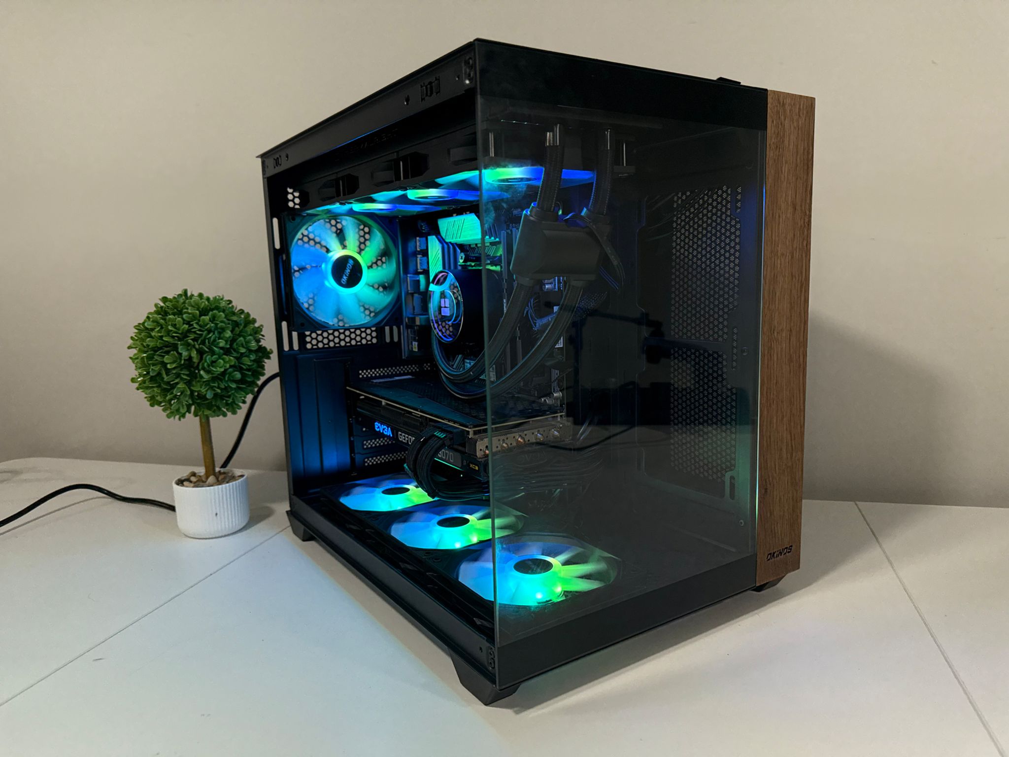 RTX 3070 | Ryzen 5700X3D | 32GB DDR4 | 1TB SSD | 800W Gold PSU | ARGB Fans | Windows 11