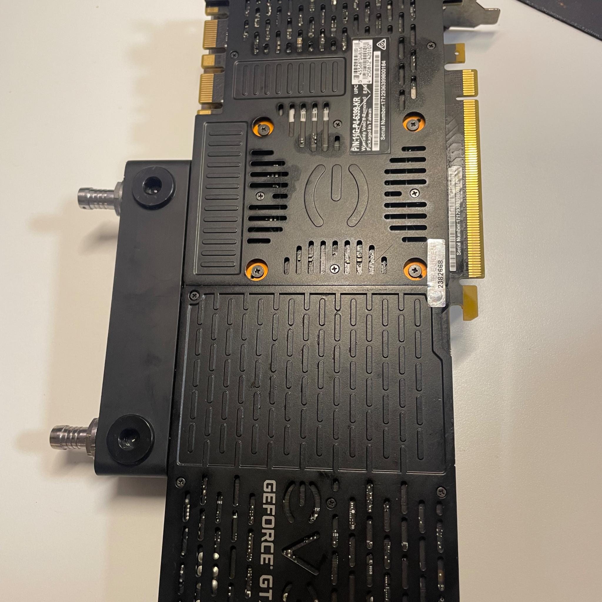 EVGA GeForce GTX 1080 Ti SC Hydro Copper GAMING, 11GB GDDR5X, Hydro Copper