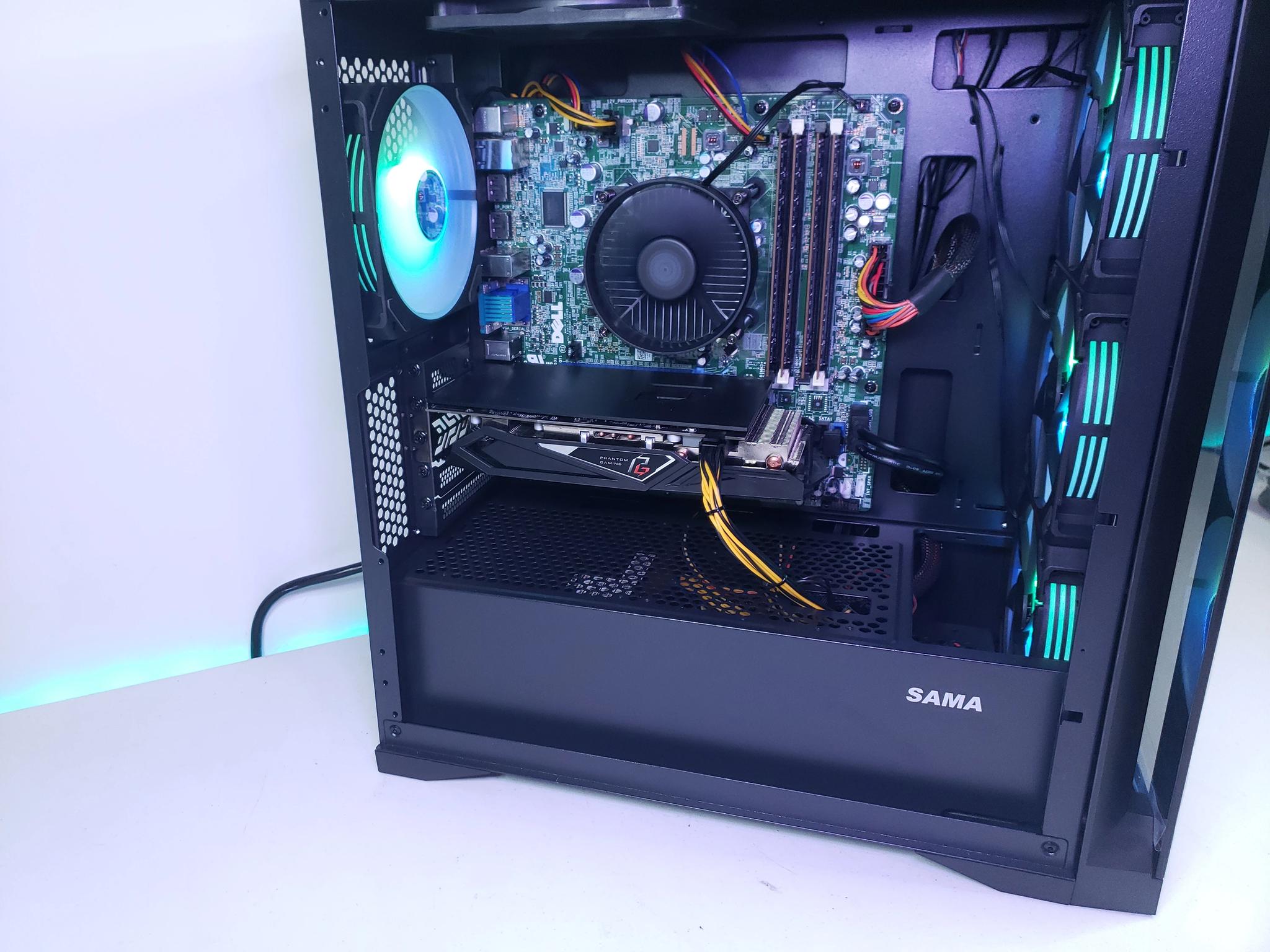 🚨 Budget Gaming PC | ⚙️RX570 | Custom RGB ✨ |