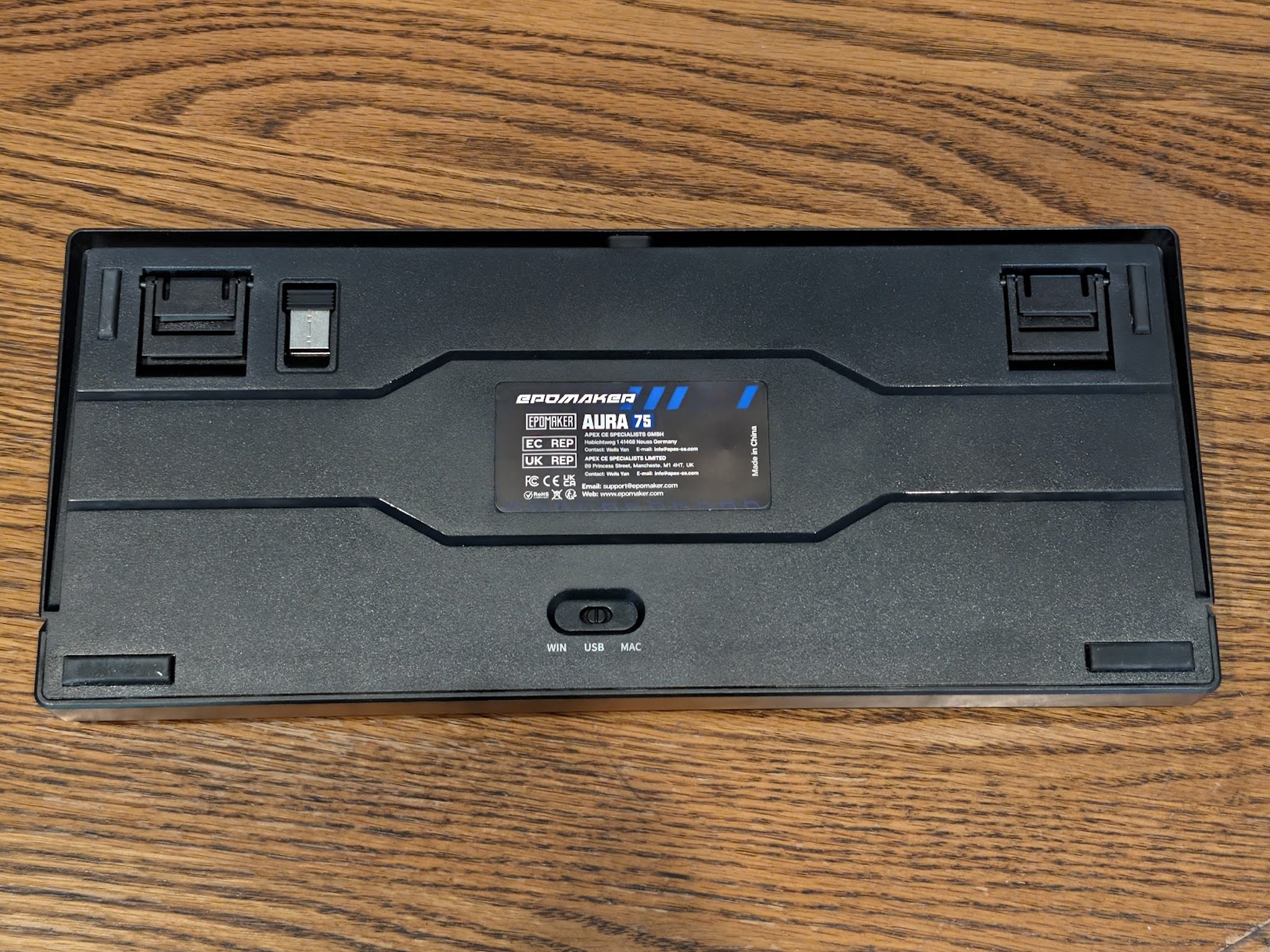 Epomaker Aura75 w/Gateron Red Switches Mechnical Keyboard