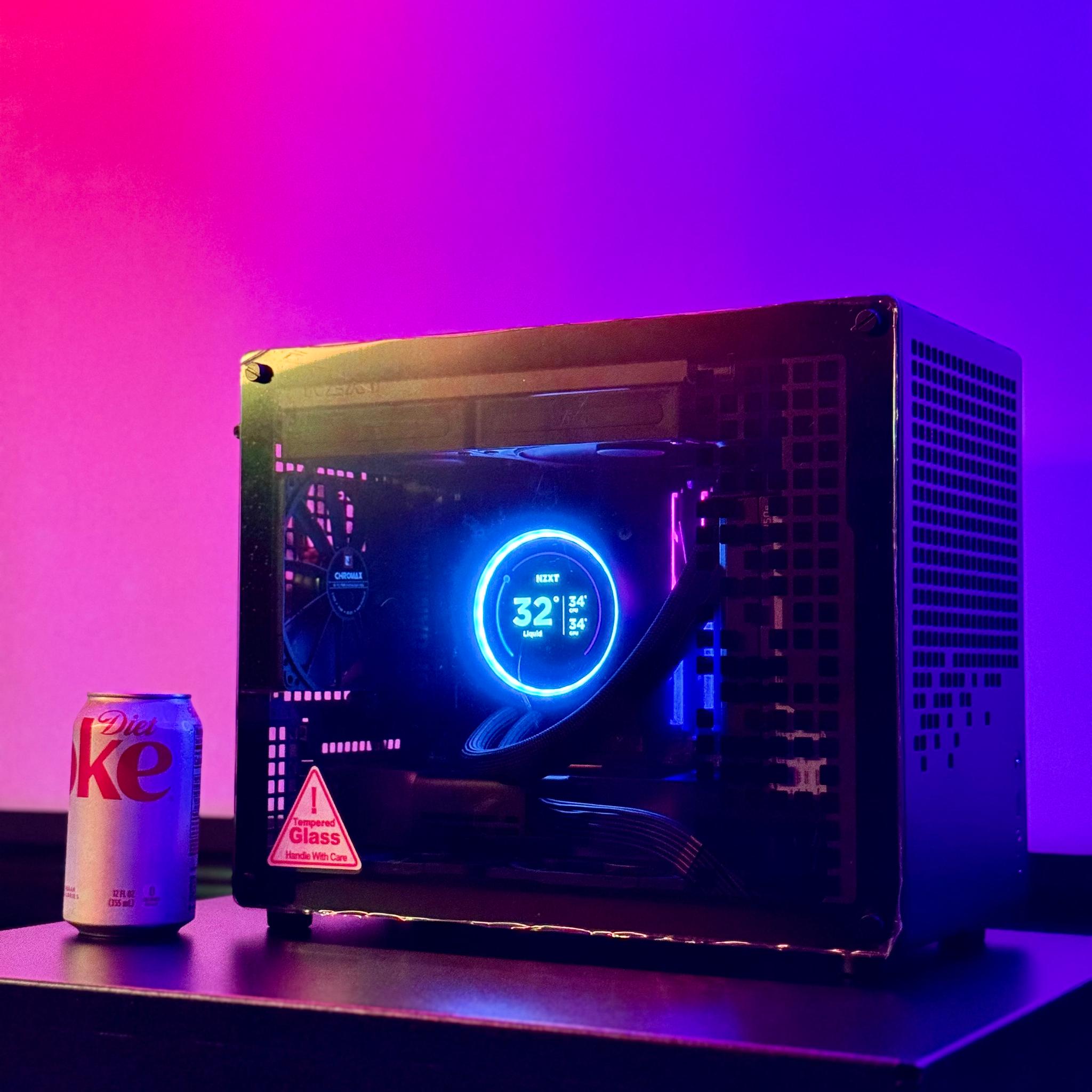 Gaming PC NVIDIA RTX 5070 FOUNDERS EDITION, RYZEN 9600X, 32GB RAM, 1TB NVMe SSD