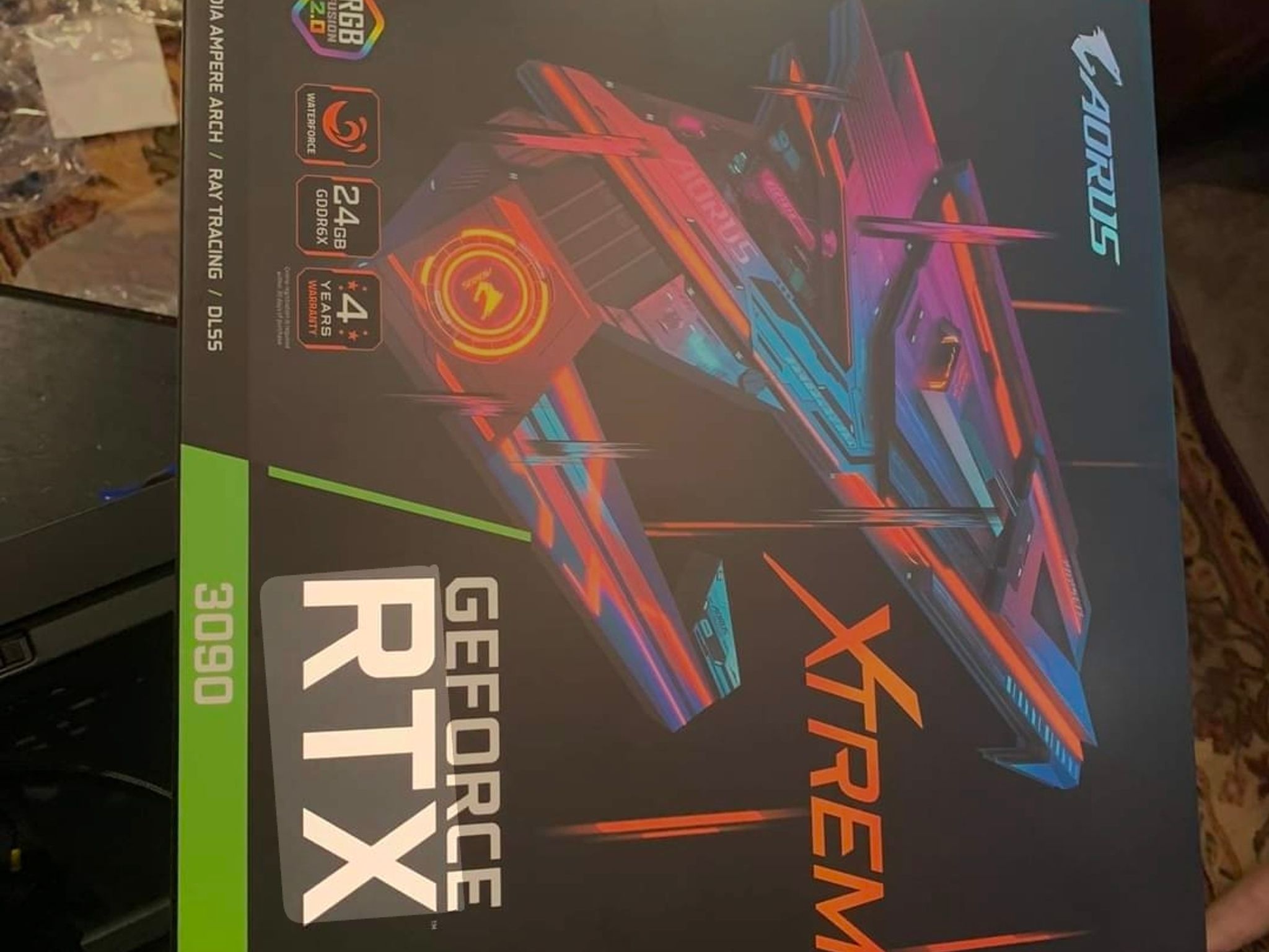 Gigabyte AORUS GeForce RTX 3090 xtreme waterforce