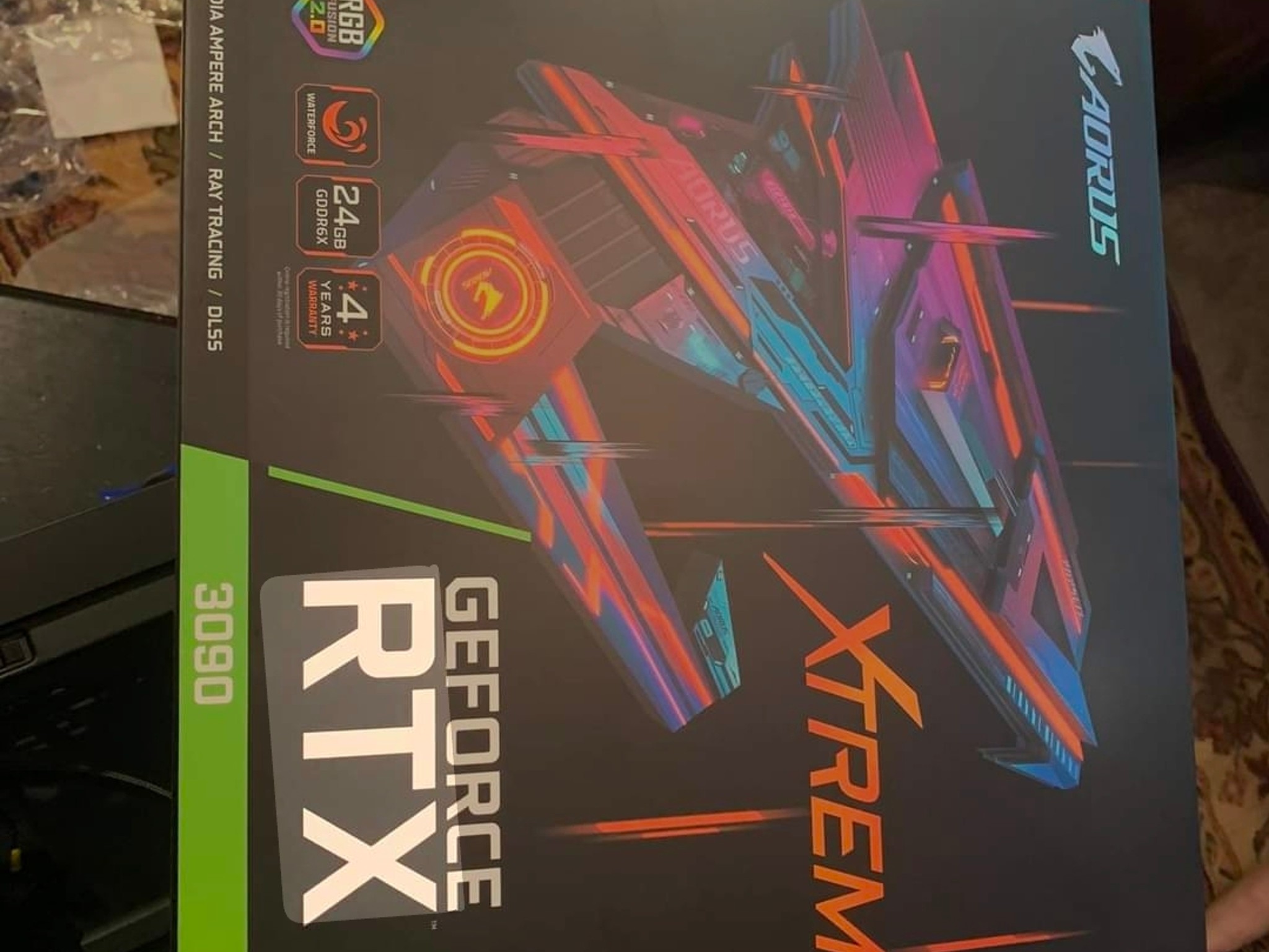 Gigabyte AORUS GeForce RTX 3090 xtreme waterforce